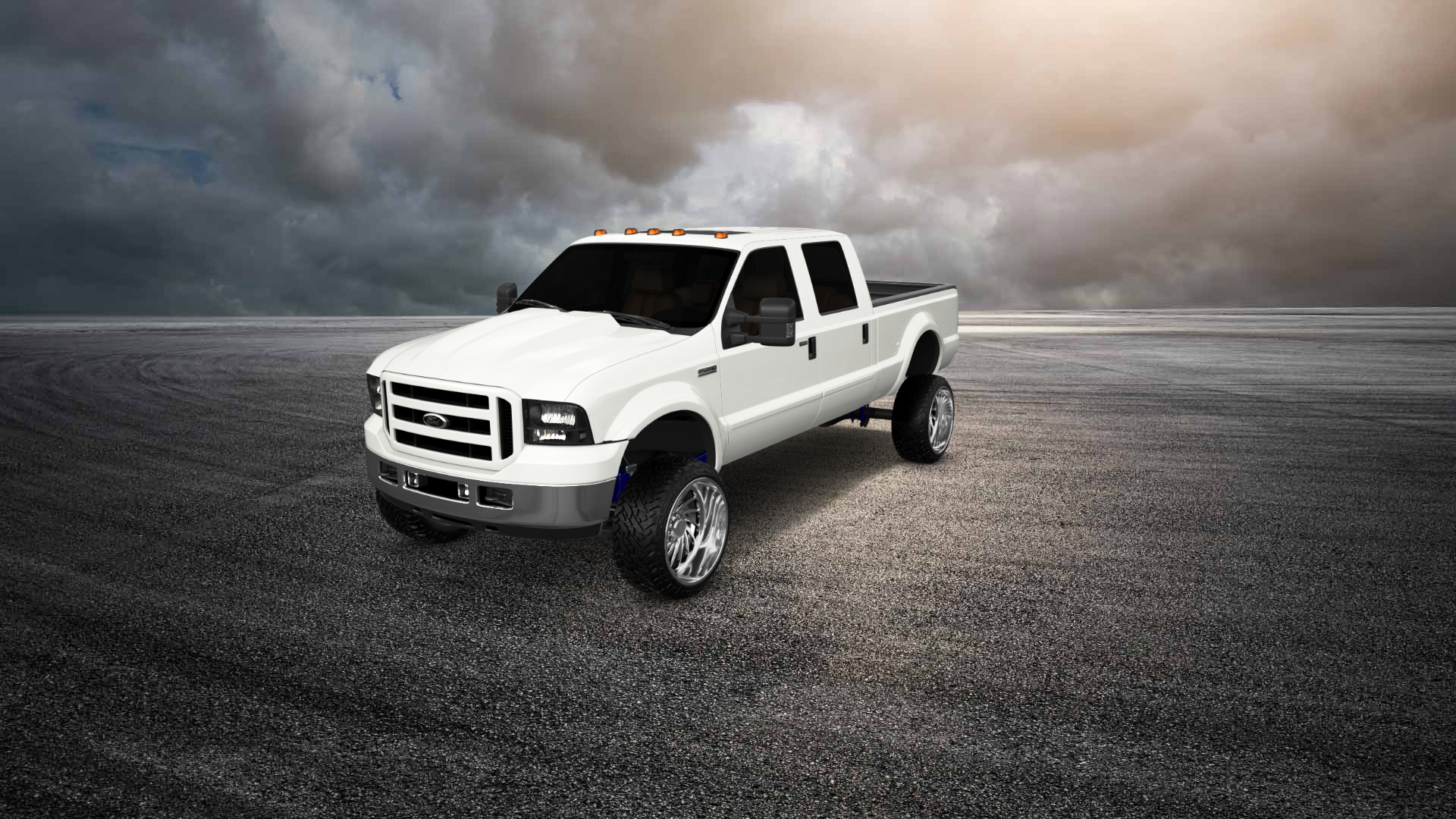 Ford F-250 Crew Cab 4 Door pickup truck 1999