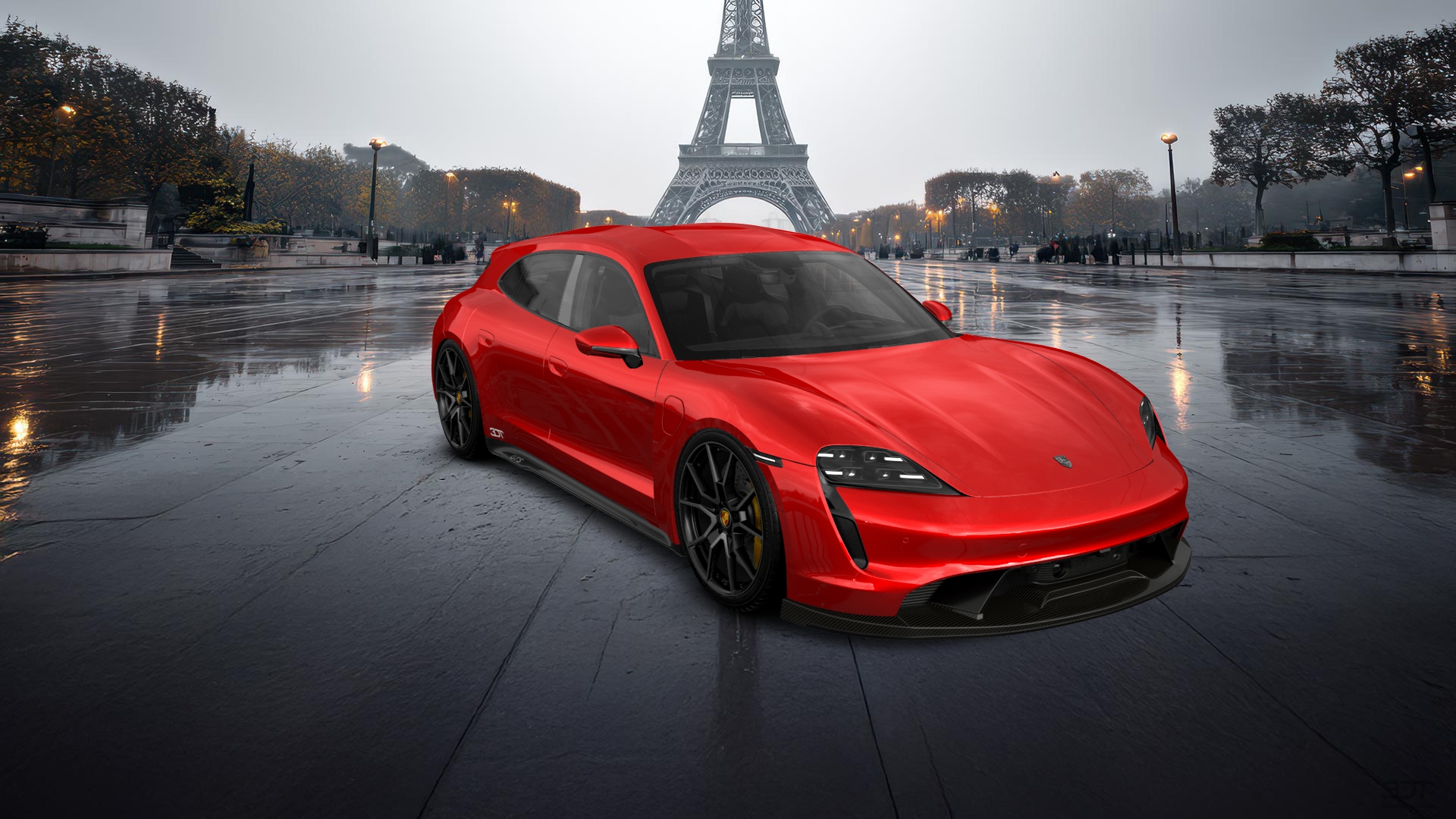Porsche Taycan Sport Turismo Shooting Brake 2019 tuning