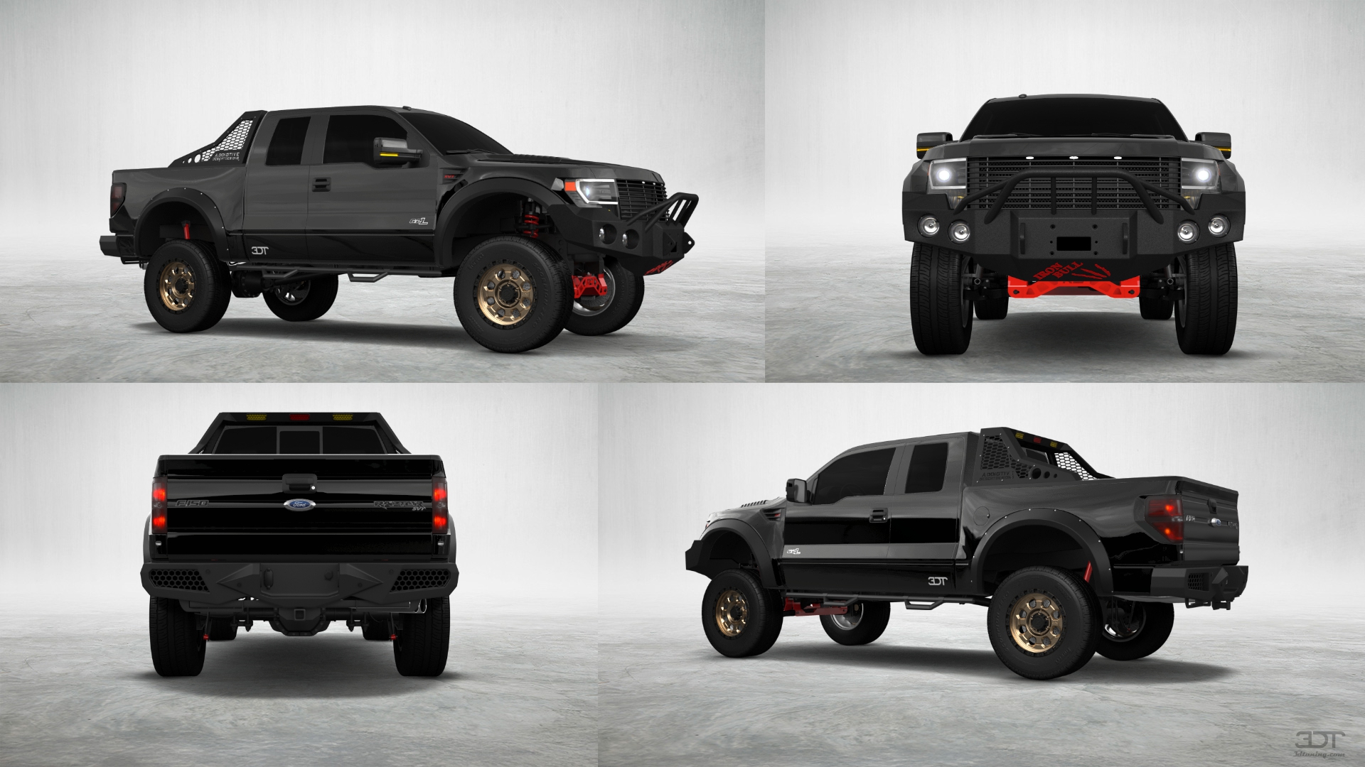 Ford F-150 SVT Raptor 2 Door pickup truck 2010 tuning