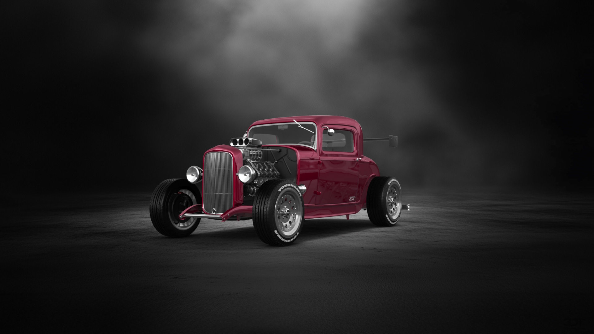 Ford Model B Deluxe 2 Door Coupe 1932 tuning