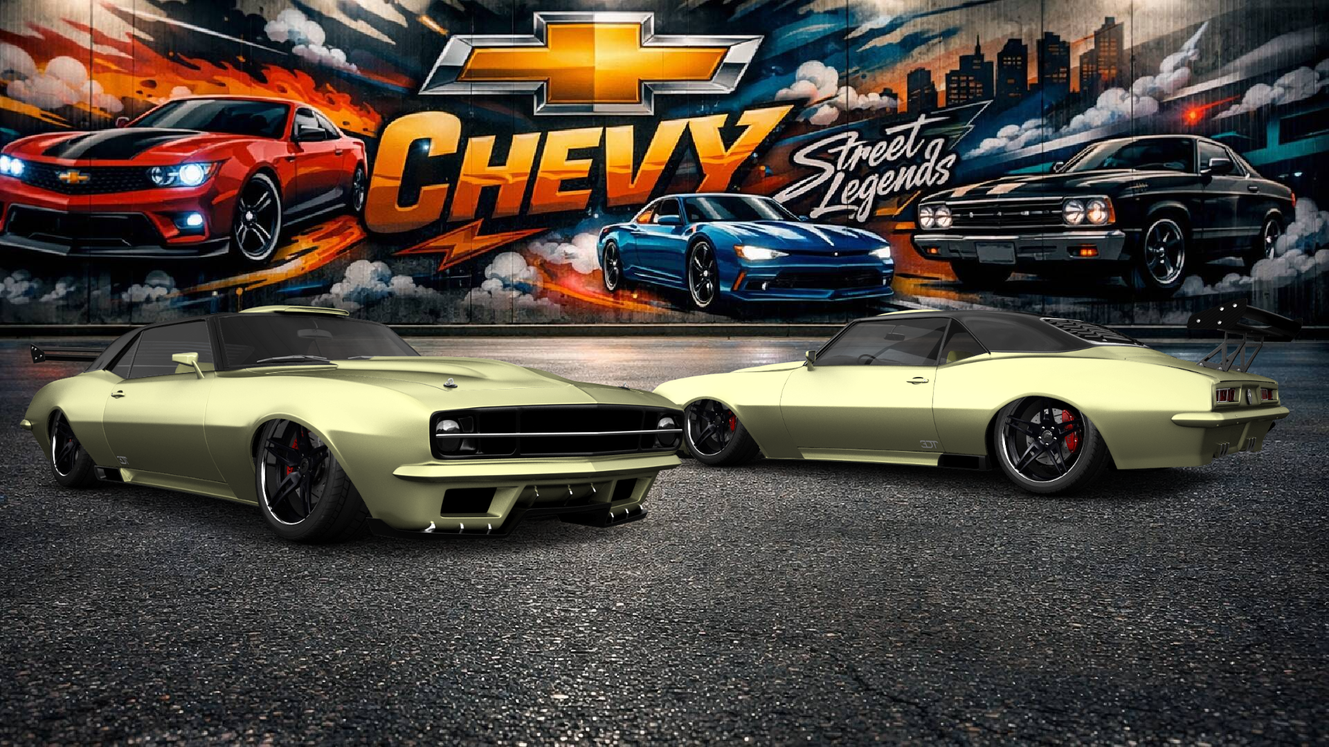 Tuning Chevrolet Camaro SS 2 Door Hardtop 1969