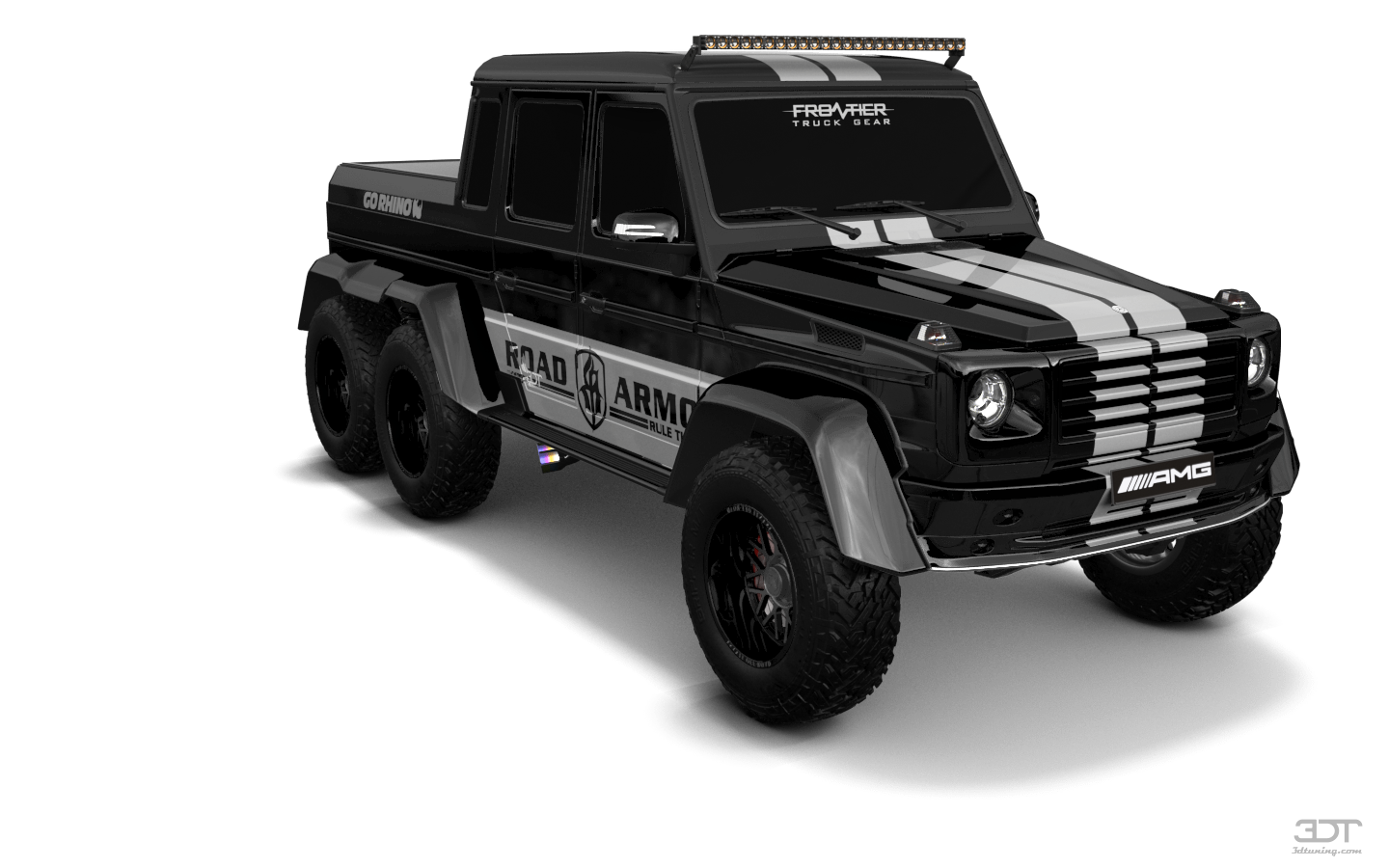 Mercedes G 63 AMG 6x6 4 Door pickup truck 2013