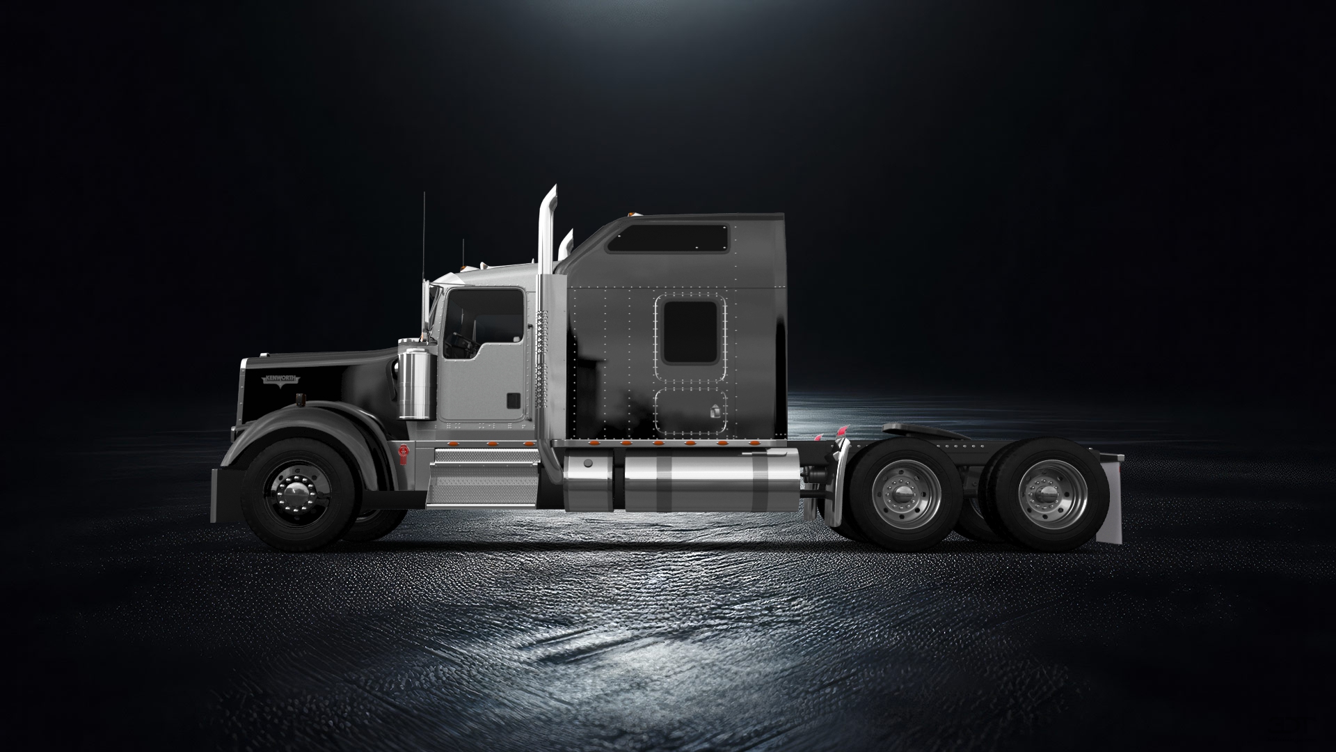 Kenworth W900 Sleeper Cab Truck 2015