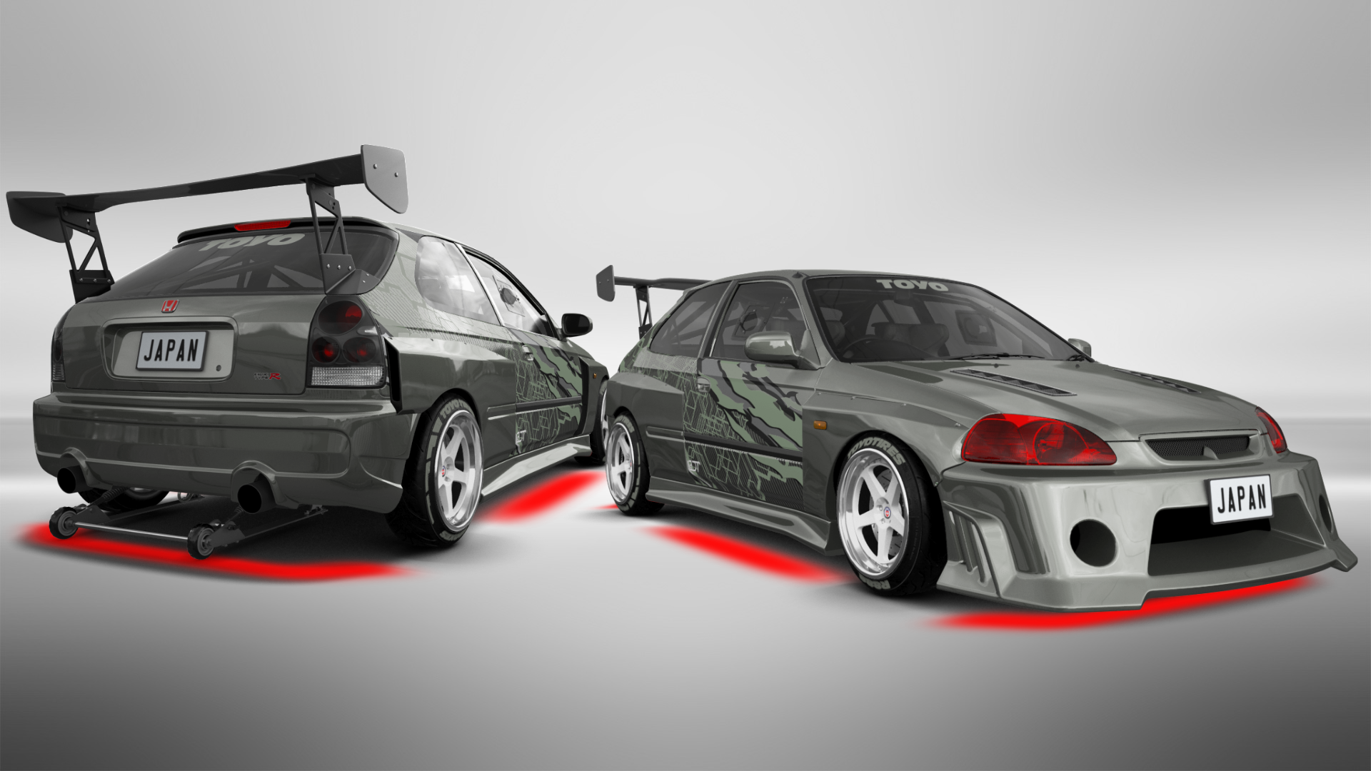 Honda Civic 3 Door Hatchback 1997 tuning
