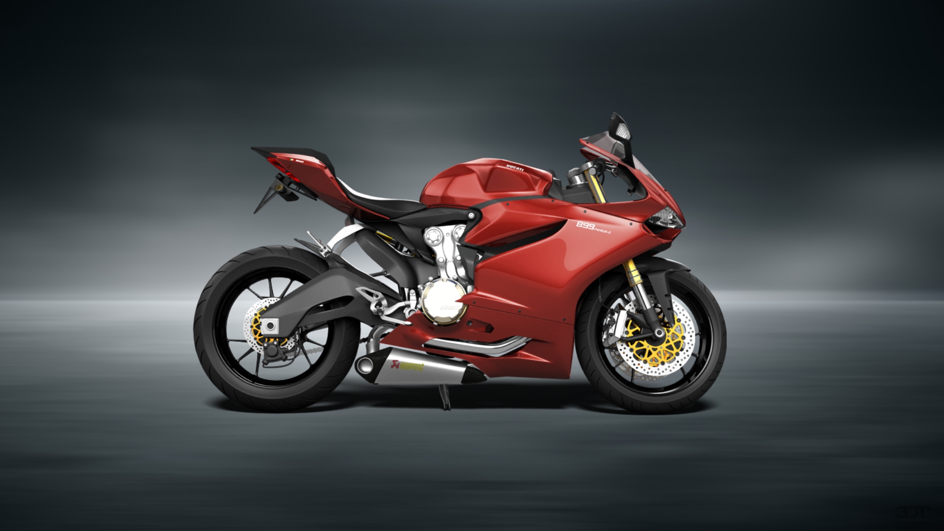 Ducati 899 Panigale Sport Bike 2015 tuning
