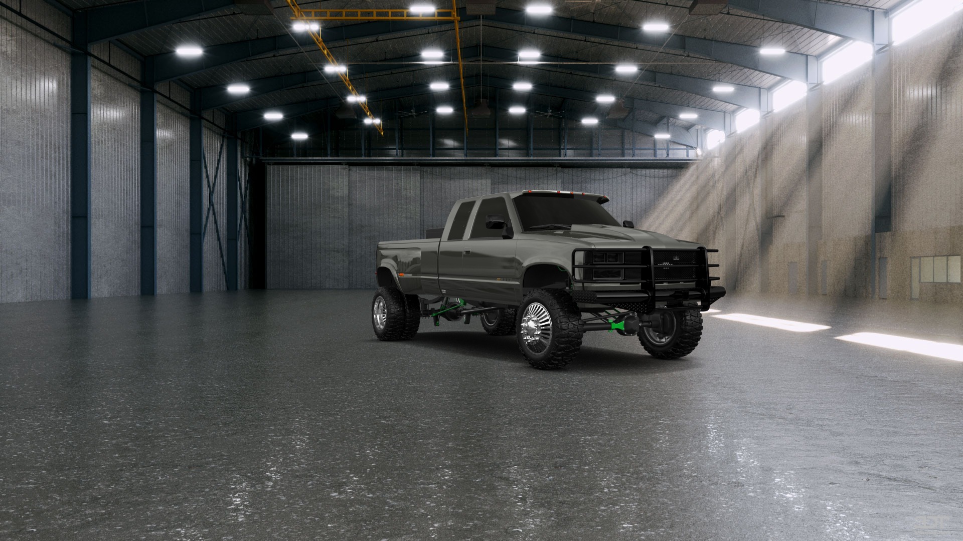 Chevrolet K3500 Extended Cab Pickup Truck 1988