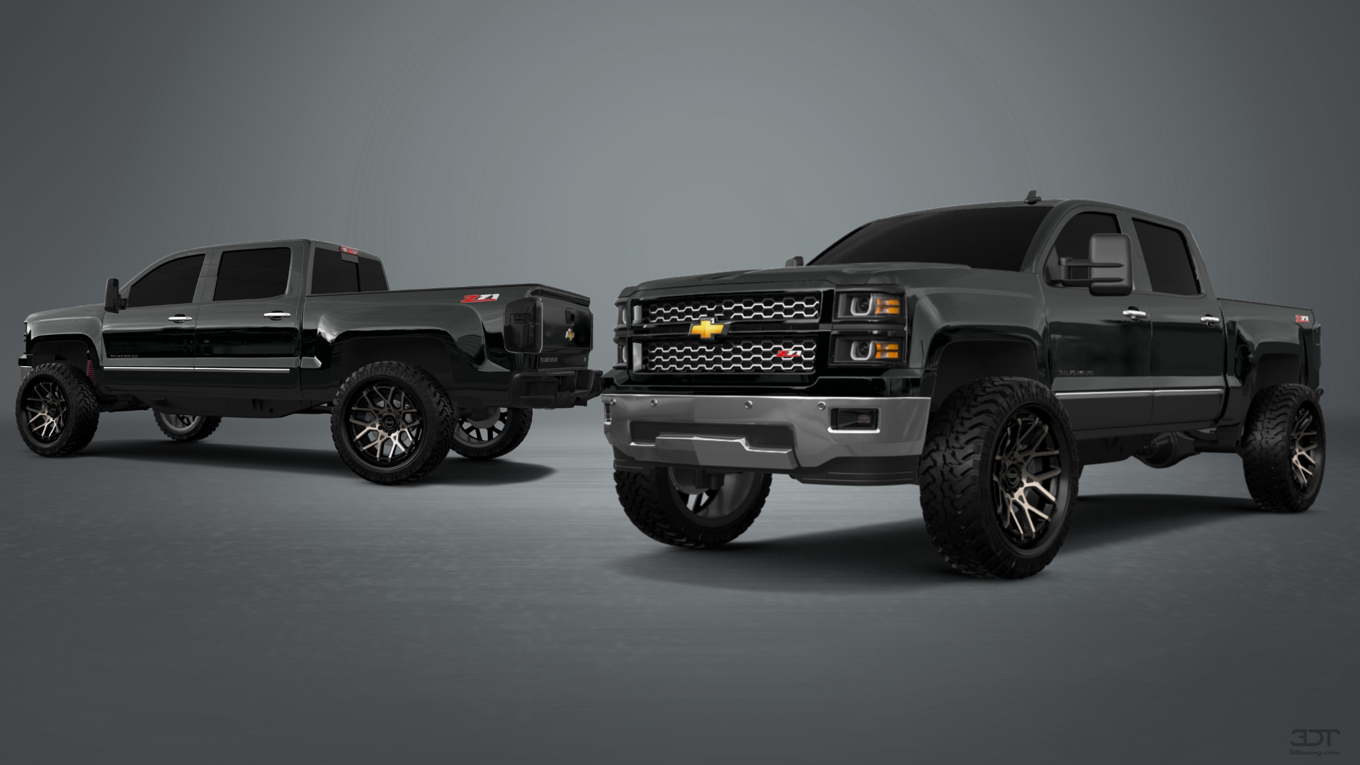 Chevrolet Silverado 1500 4 Door pickup truck 2014 tuning