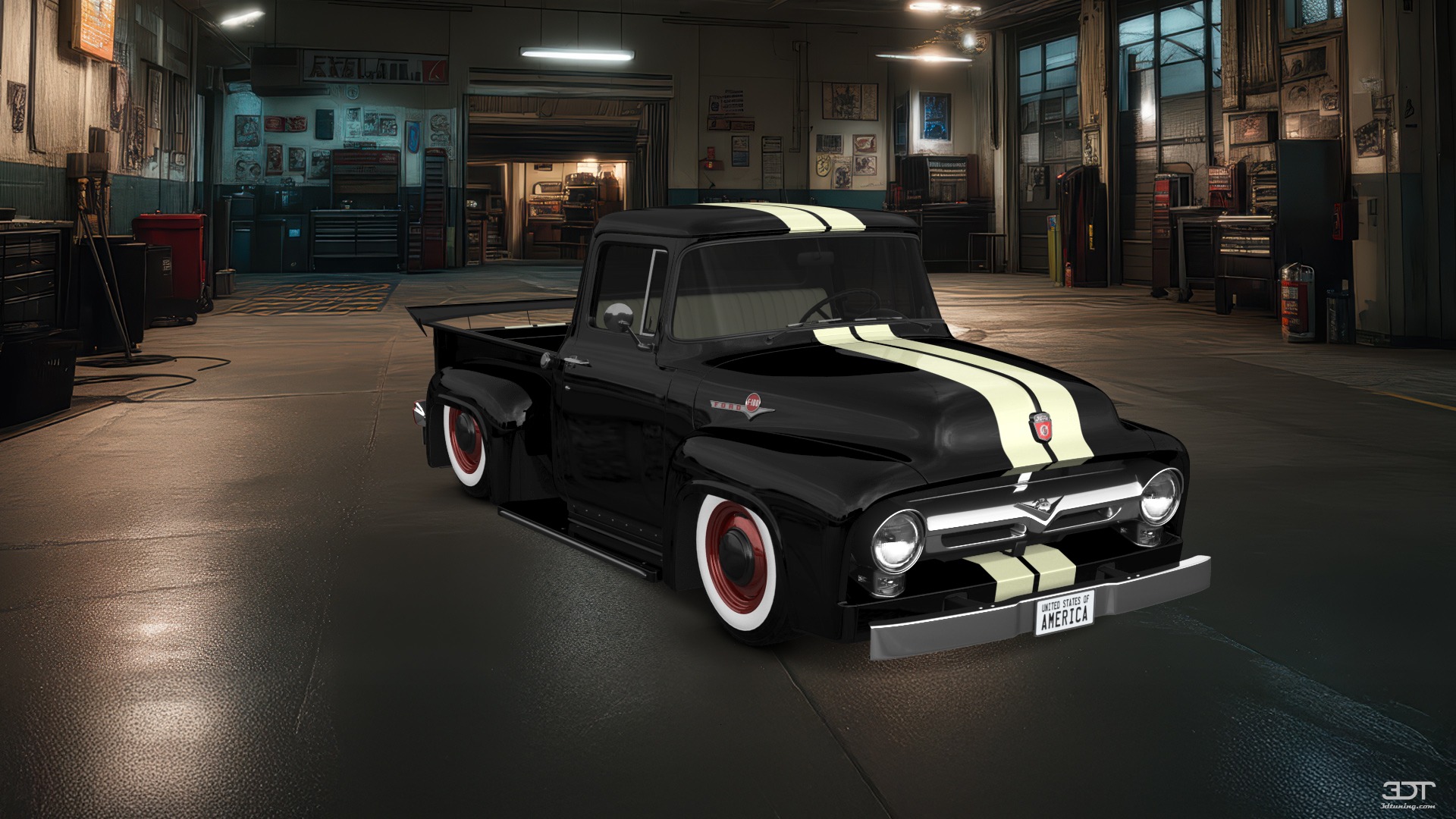 Ford F-100 2 Door truck 1956 tuning