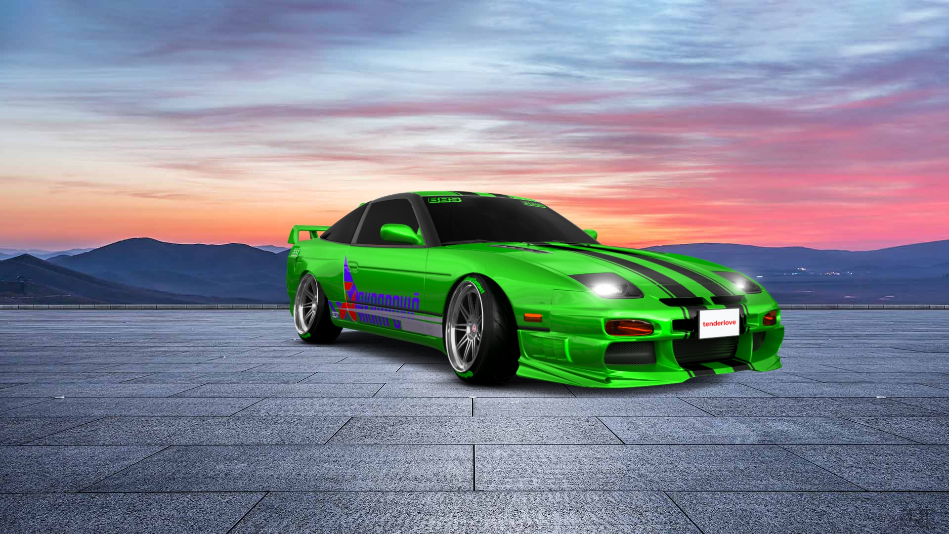 Nissan 240SX 3 Door Hatchback 1989 tuning