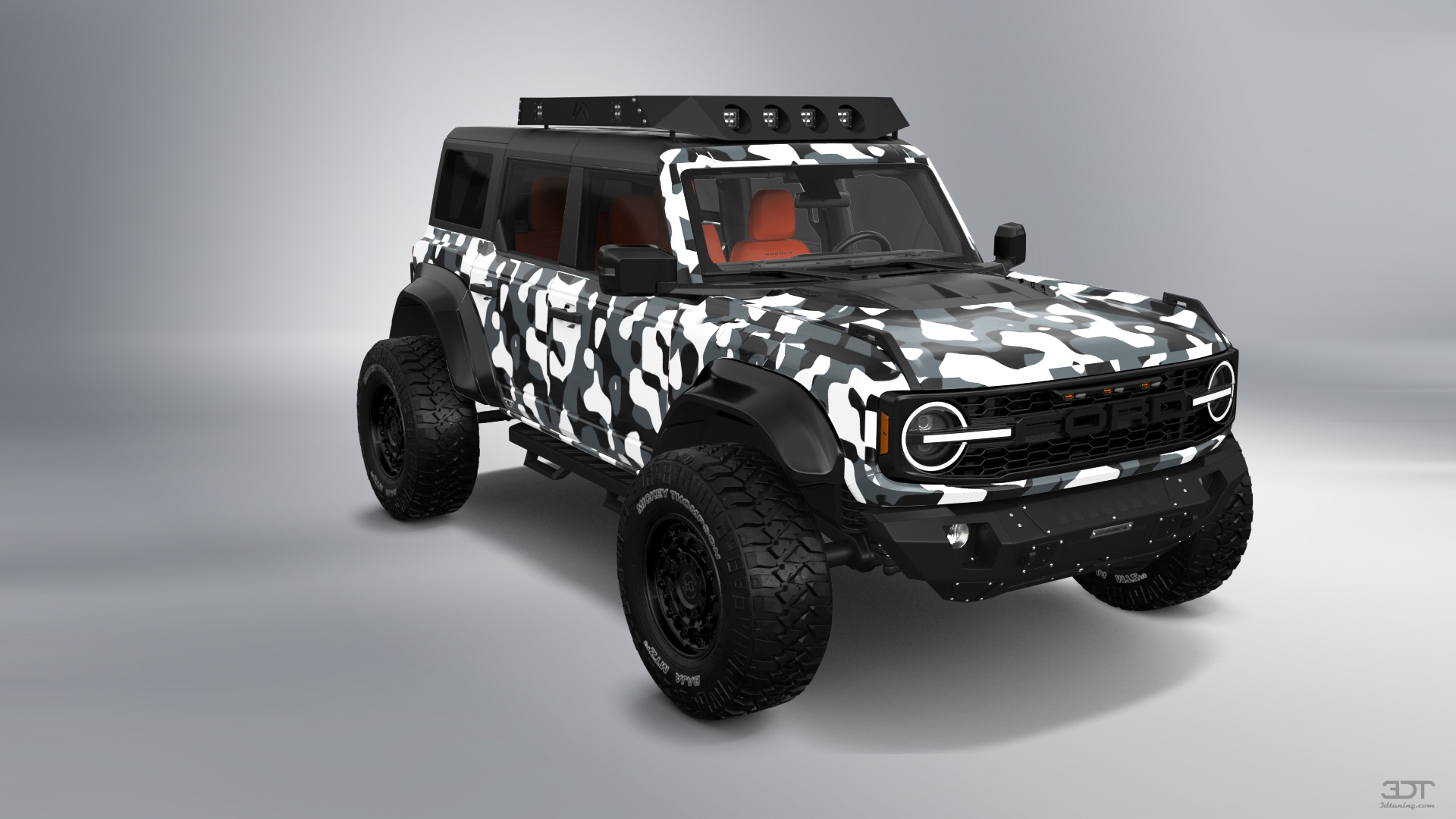 Ford Bronco Raptor 4 Door pickup truck 2022 tuning
