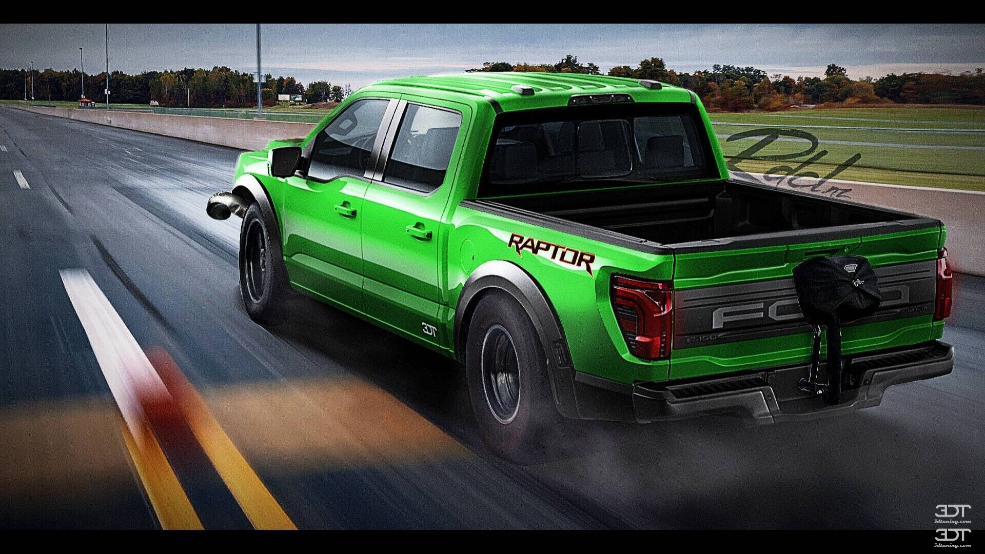 Ford F-150 Raptor 4 Door pickup truck 2024 tuning