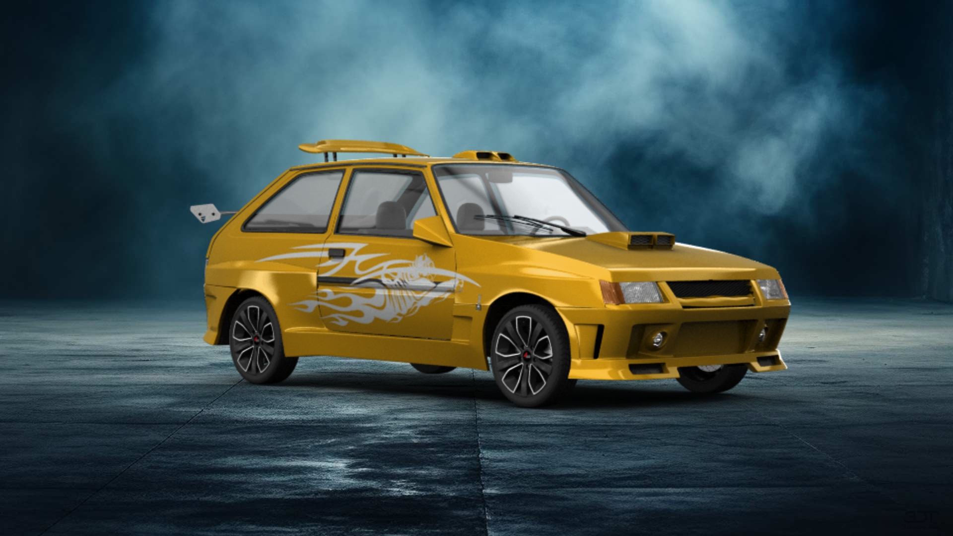 ZAZ 1102 Tavria 3 Door Hatchback 1990 tuning