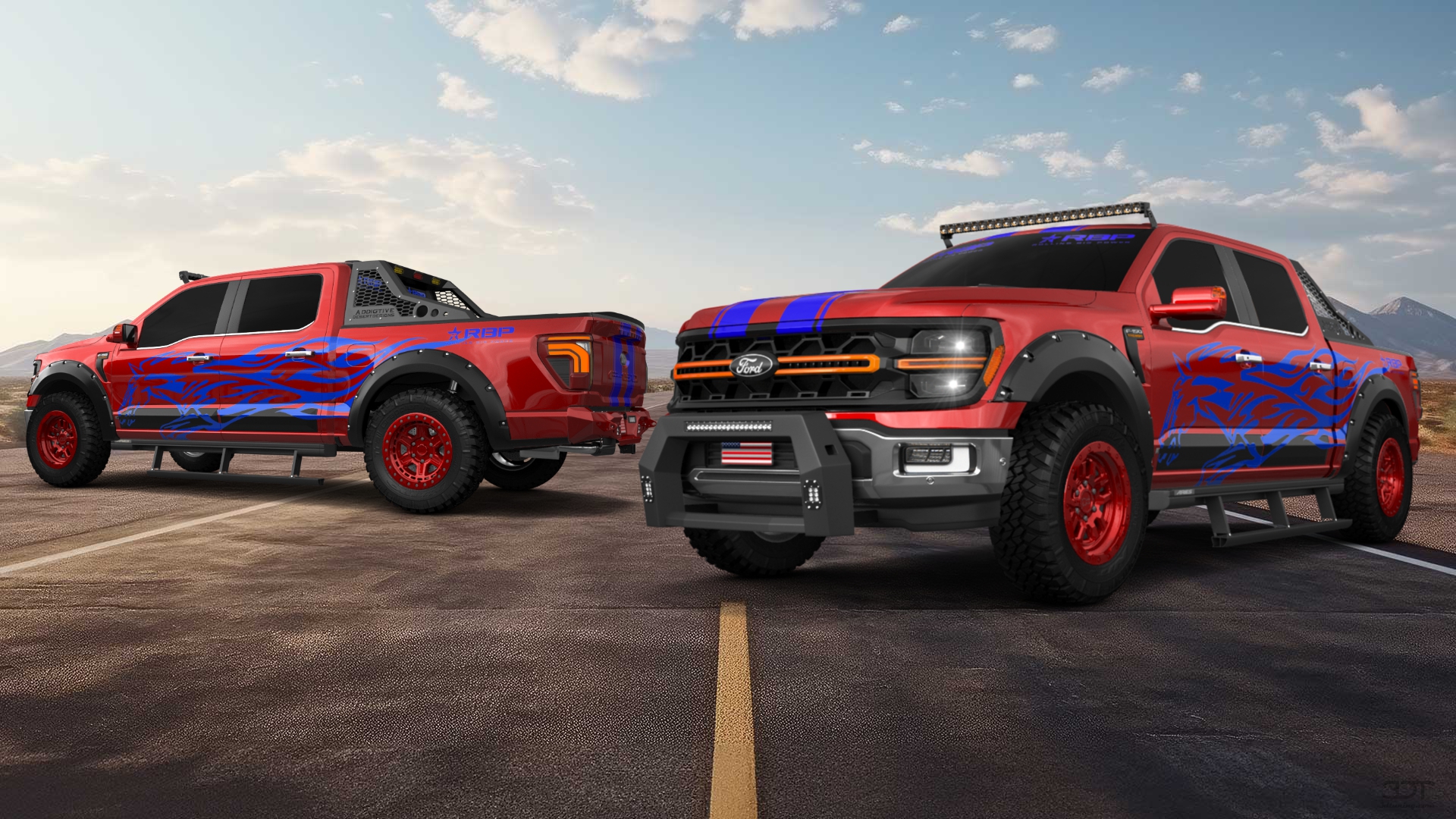 Ford F-150 SuperCrew 4 Door pickup truck 2024