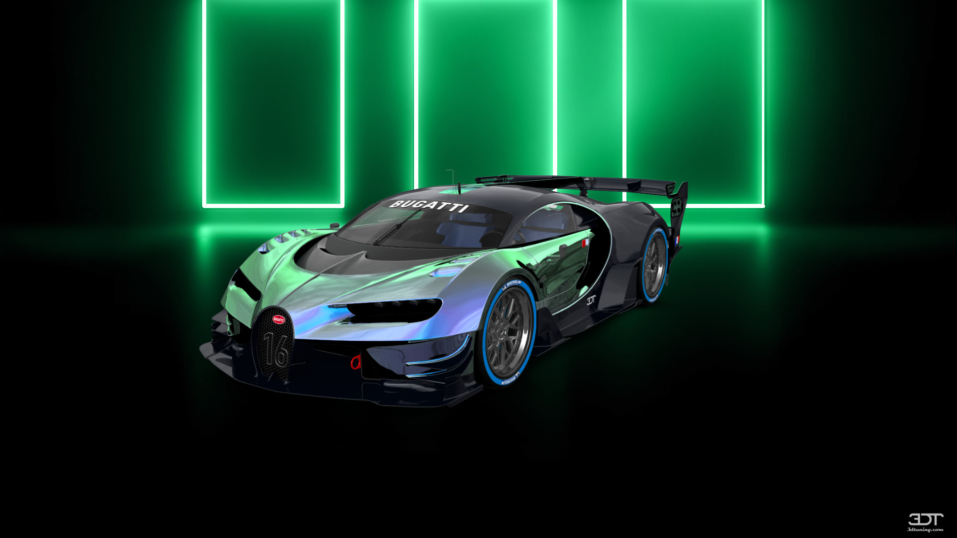 Bugatti Vision GT Supercar 2015 tuning