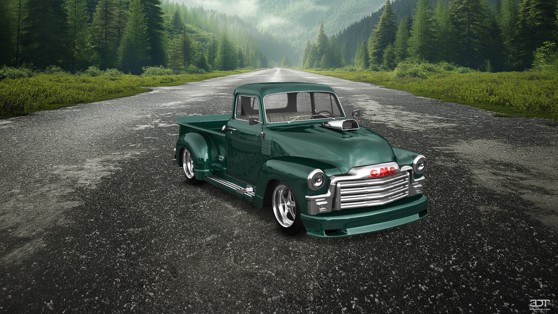 GMC 100 Stepside 2 Door pickup truck 1954
