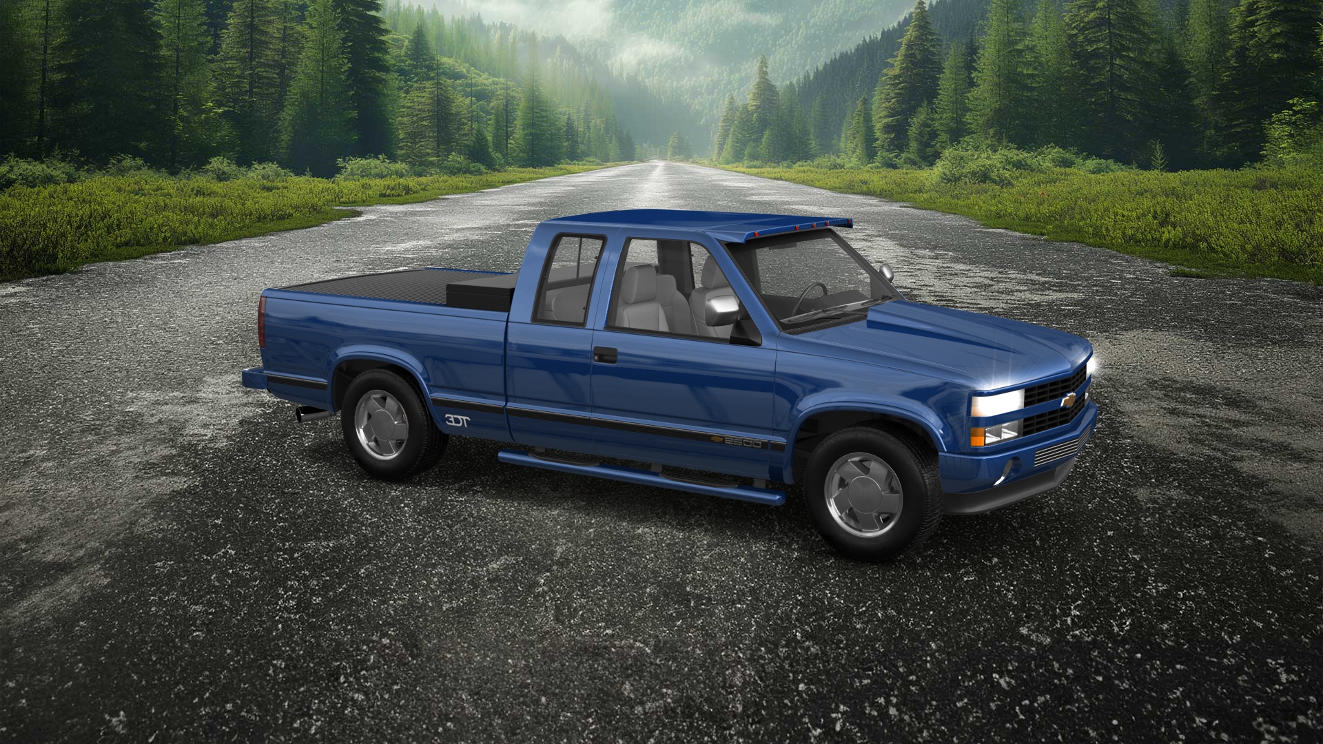 Chevrolet K2500 Extended Cab Pickup 1989