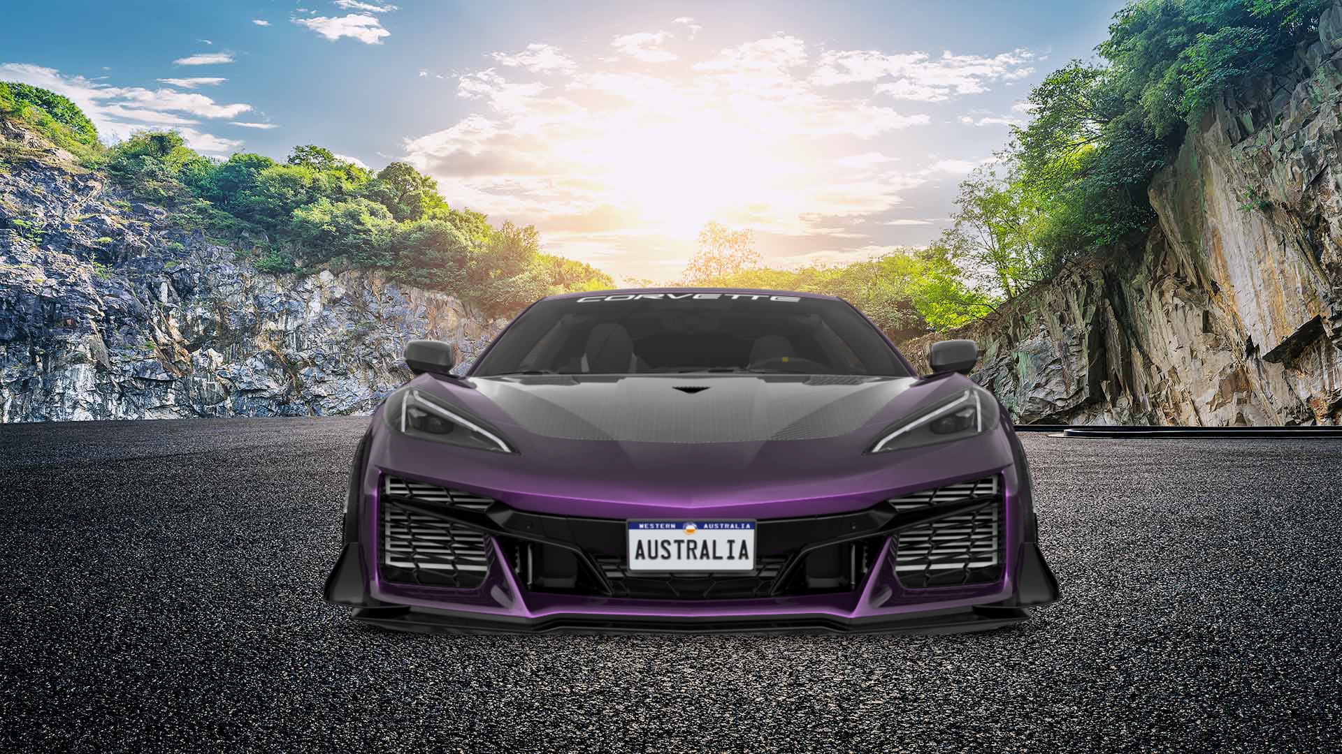 Chevrolet Corvette 2 door targa top 2020 tuning