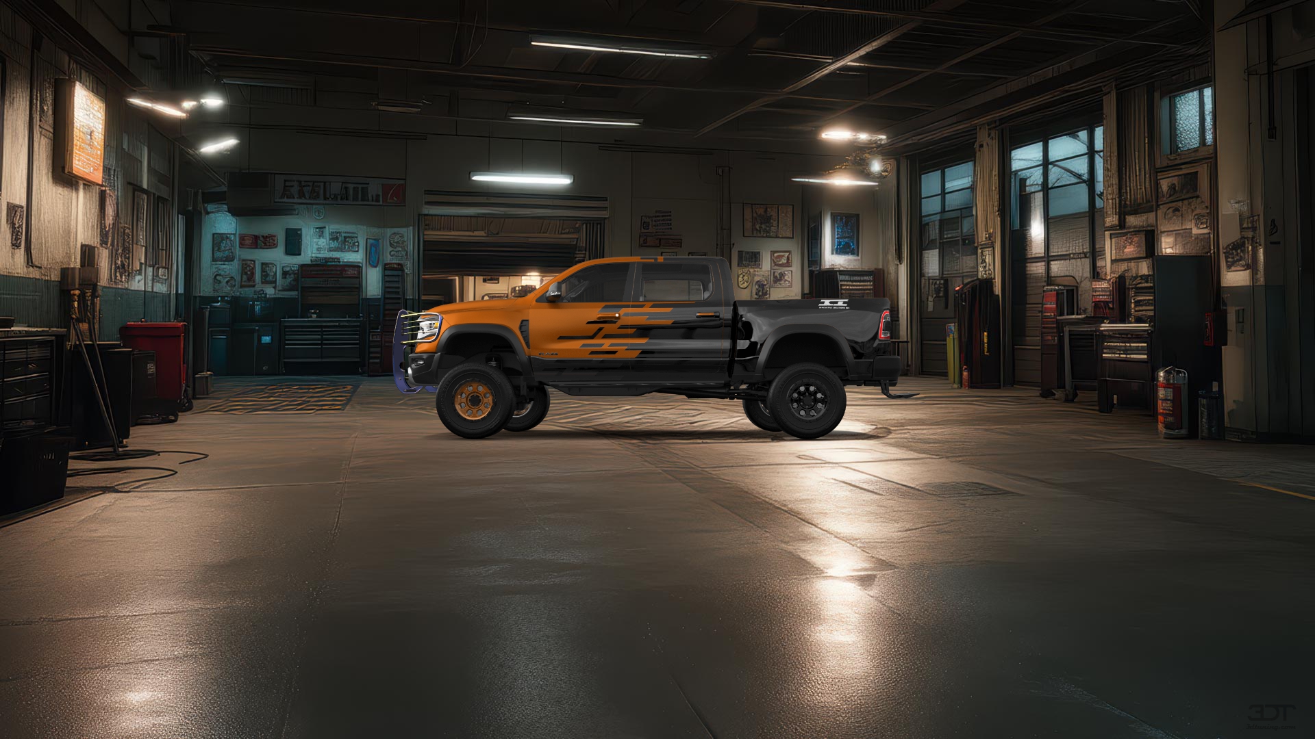 Dodge Ram 1500 TRX 4 Door pickup truck 2021 tuning