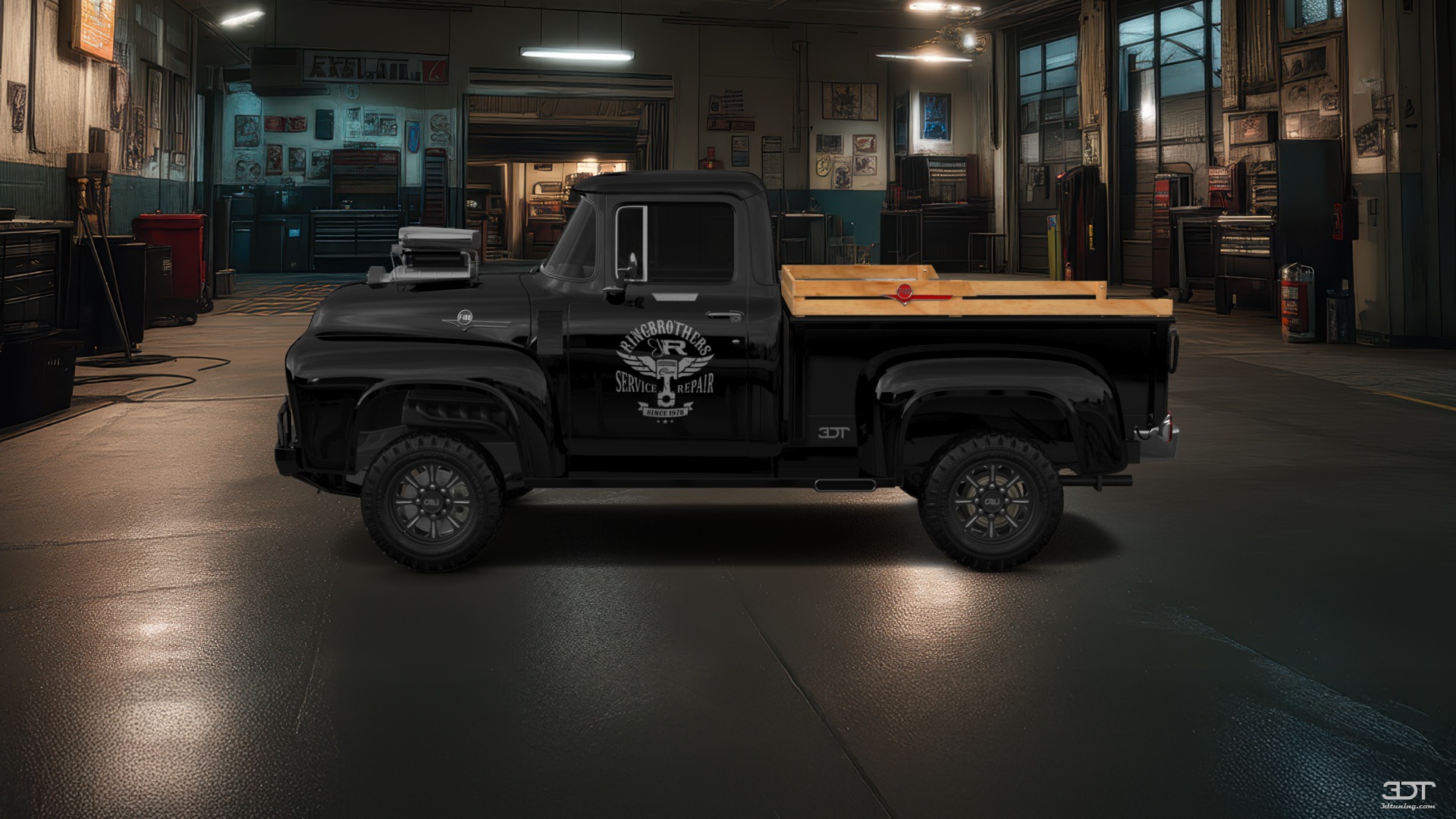 Ford F-100 2 Door truck 1956