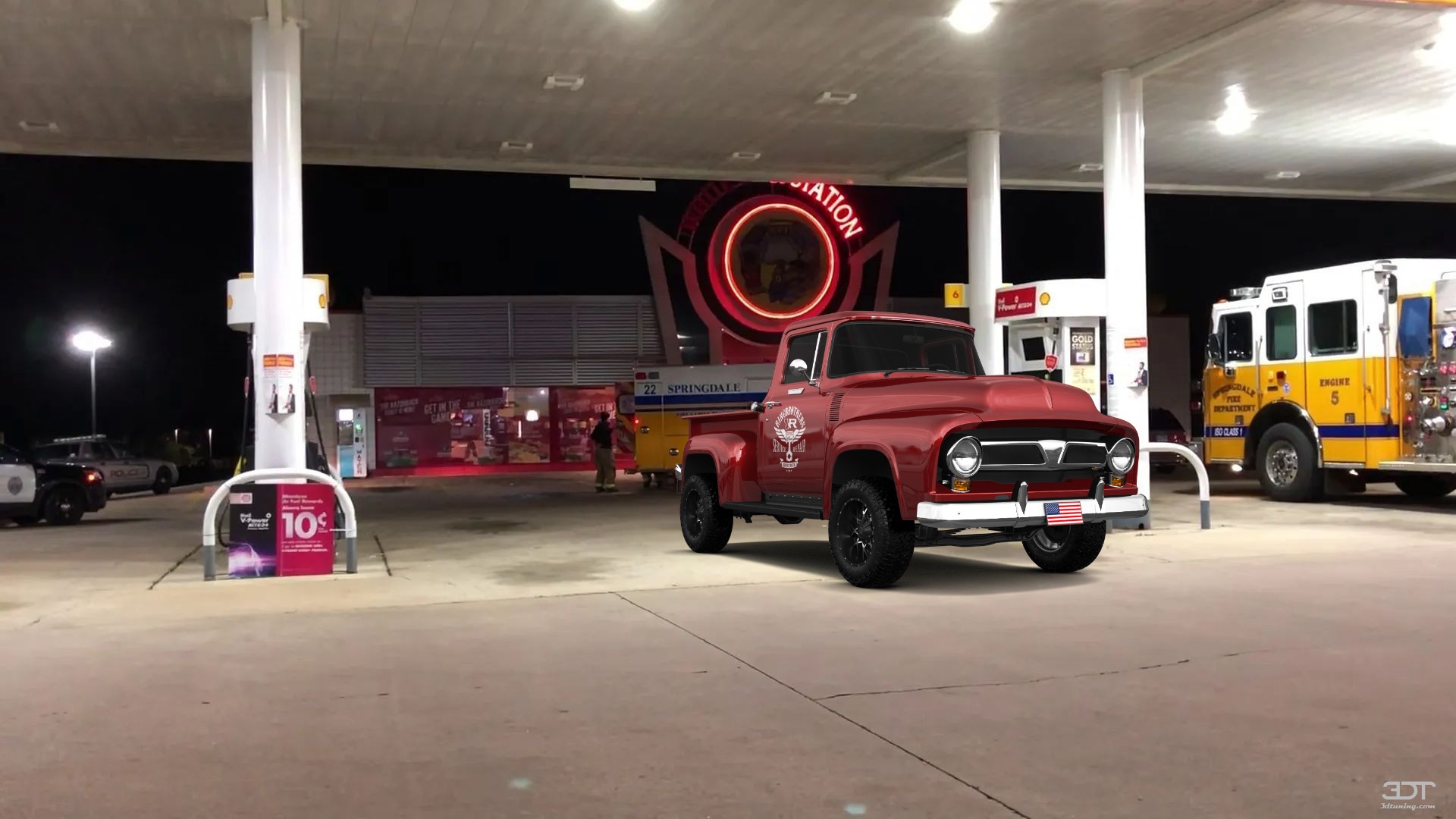Ford F-100 2 Door truck 1956
