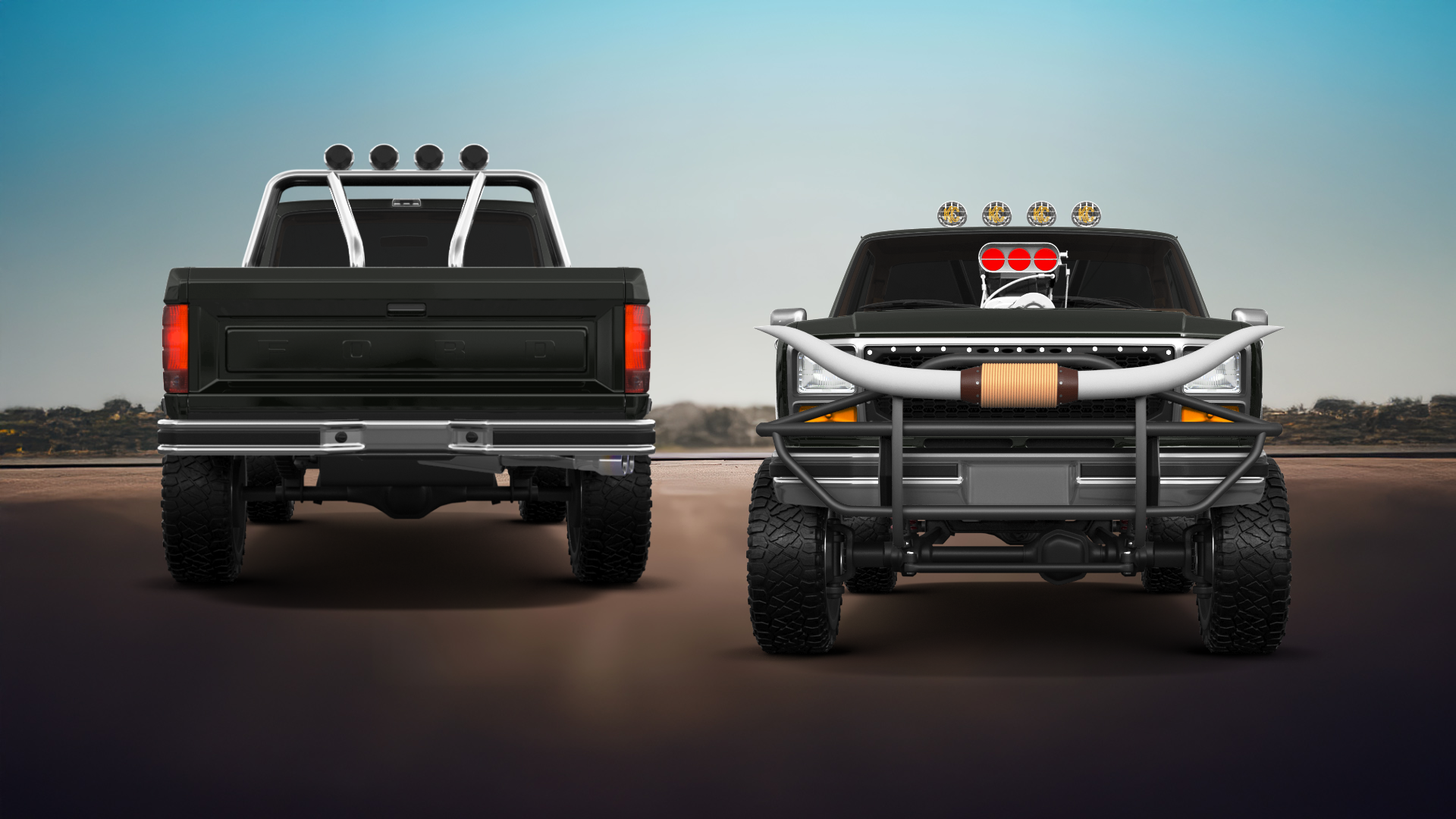 Ford F-150 2 Door pickup truck 1986 Images