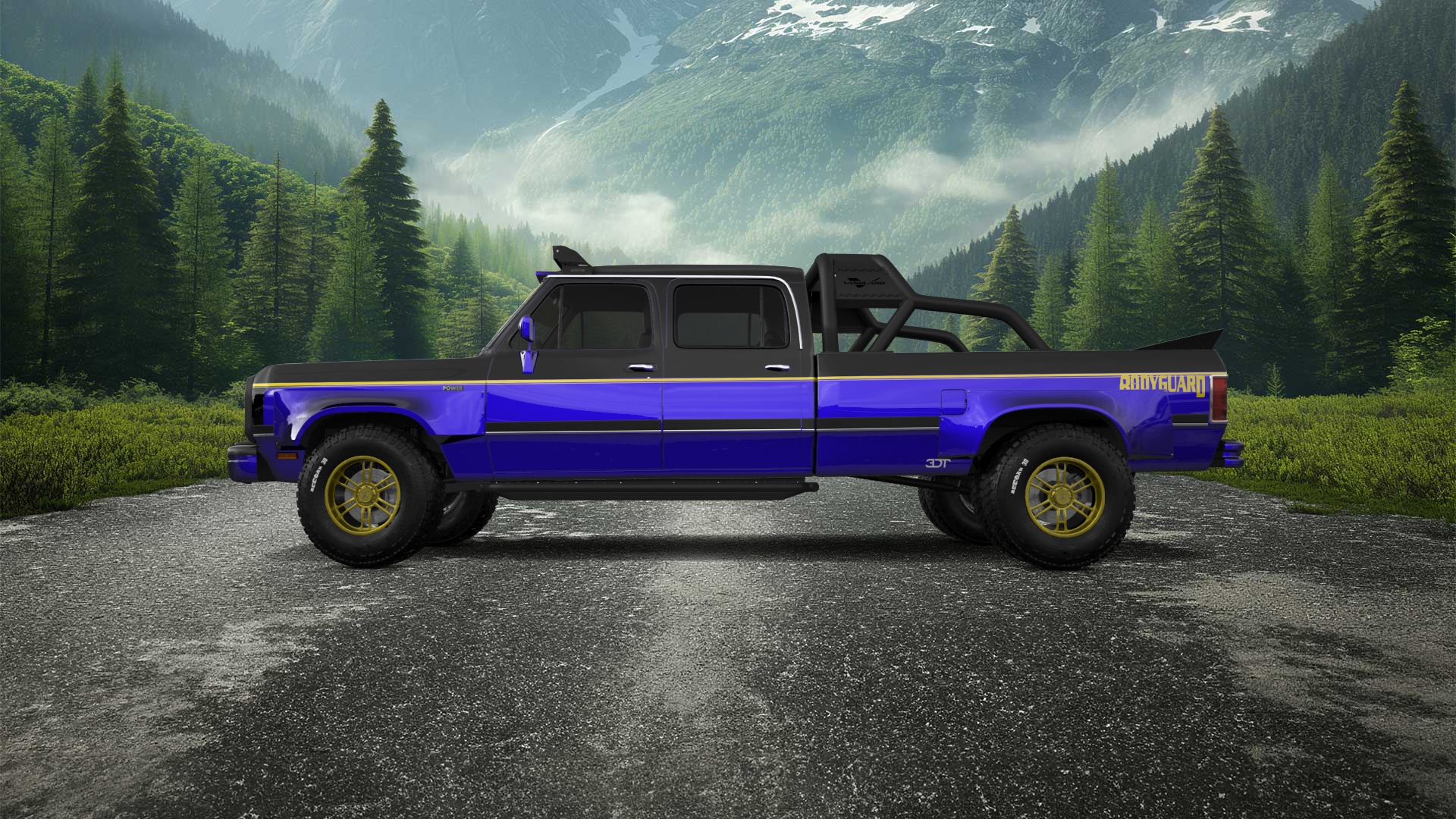 Dodge Ram 350 4 Door pickup truck 1991 Images