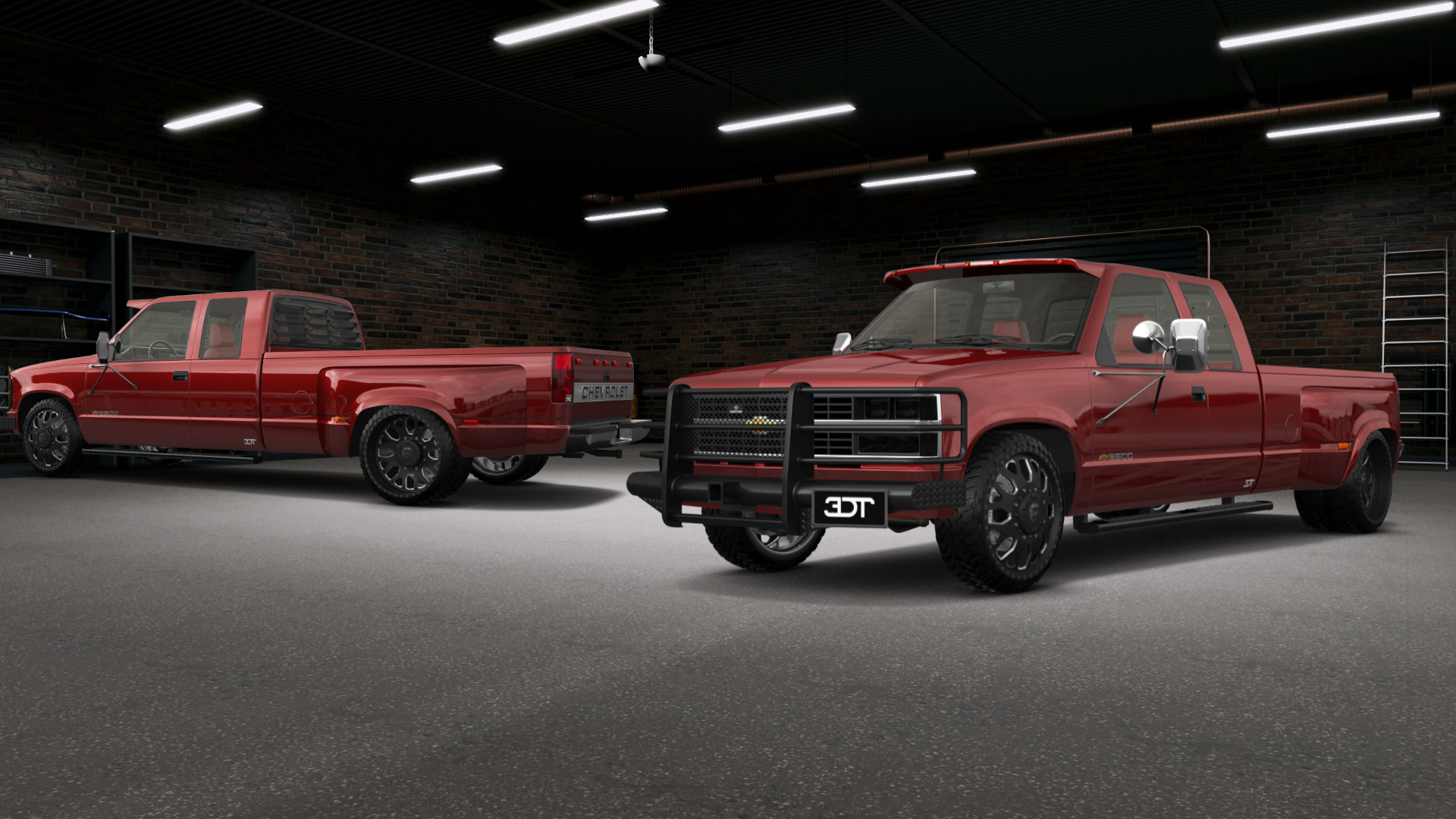 Chevrolet K3500 Extended Cab Pickup Truck 1988 tuning