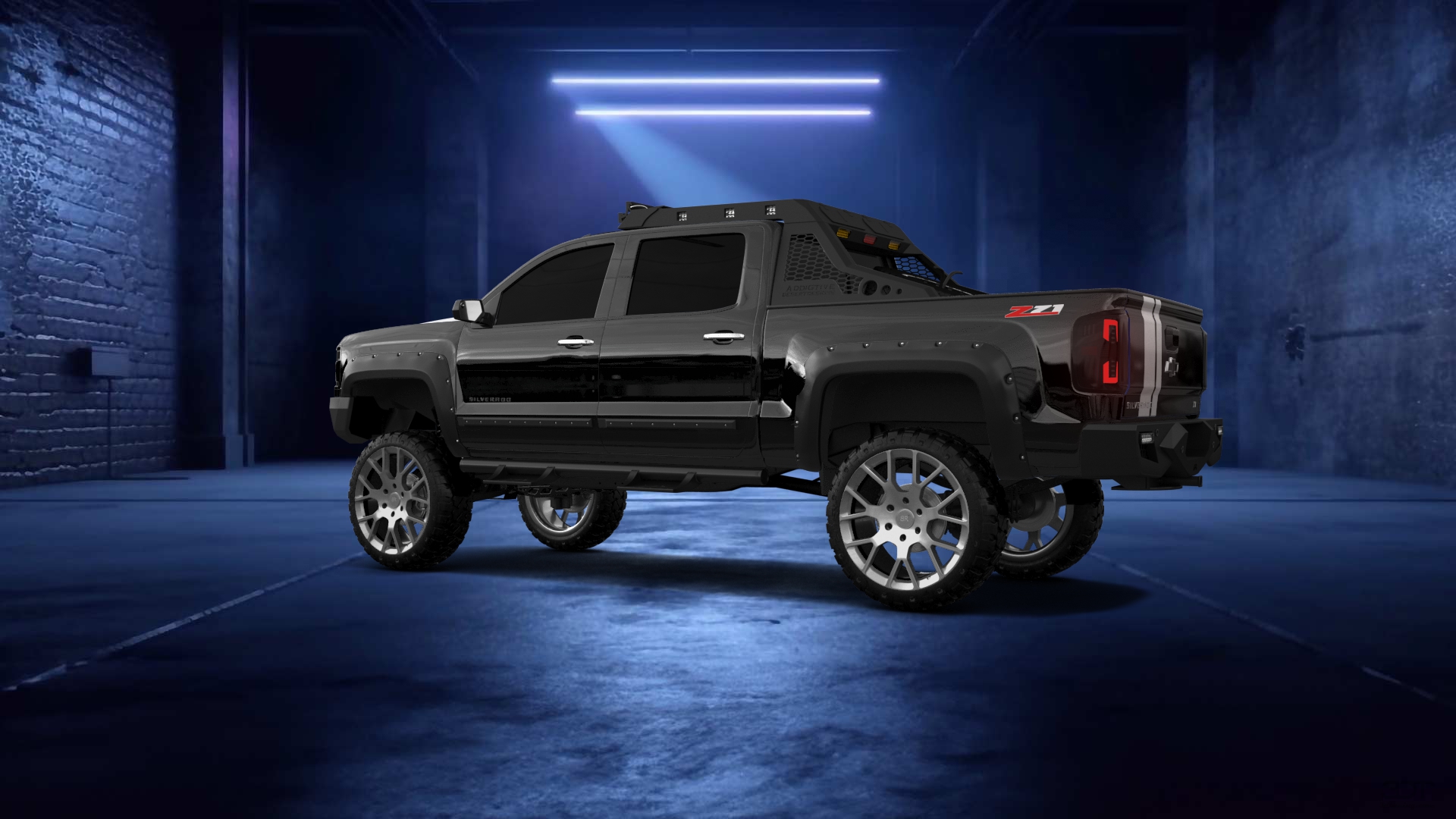 Chevrolet Silverado 1500 4 Door pickup truck 2016 tuning