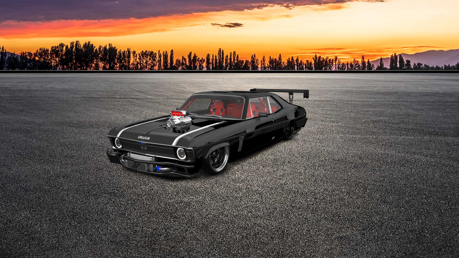 Chevrolet Chevy II Nova 2 Door Coupe 1968