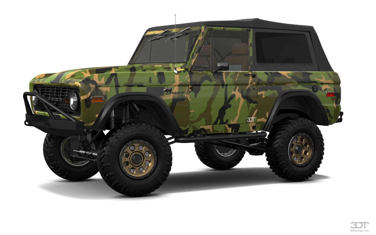 Tuning Ford Bronco 3 Door SUV 1965