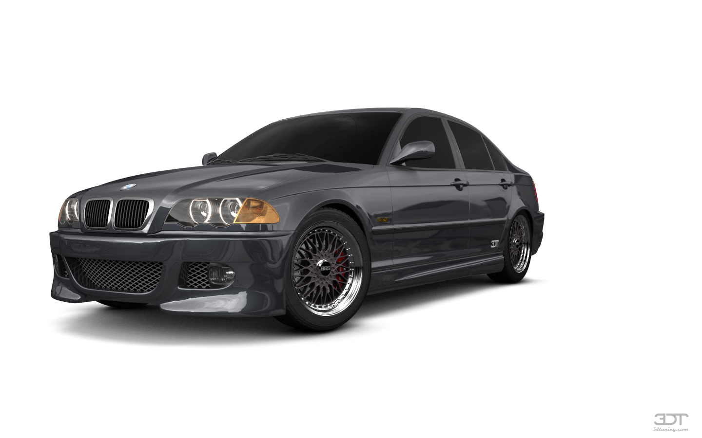 just a modded E46 BMW 3 Series Sedan