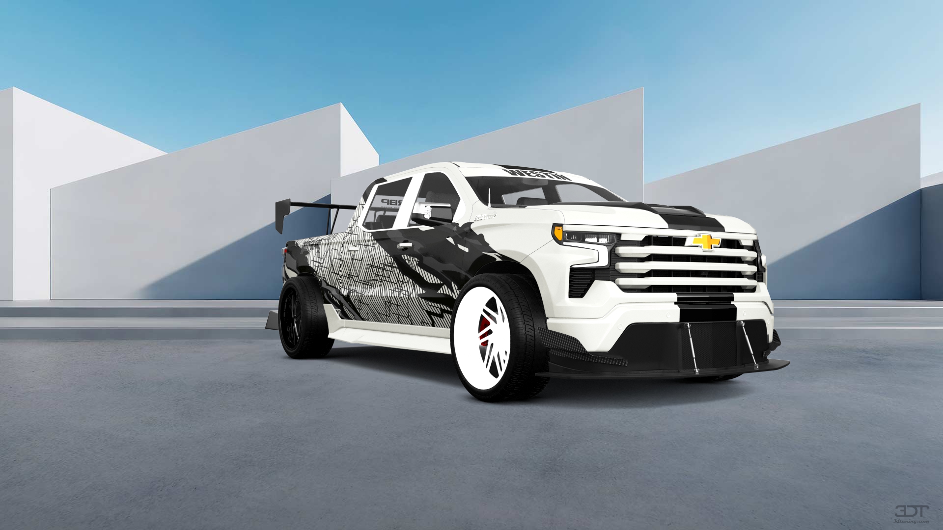 Chevrolet Silverado 1500 Crew Cab 5.8 ft box 4 Door pickup truck 2023 tuning