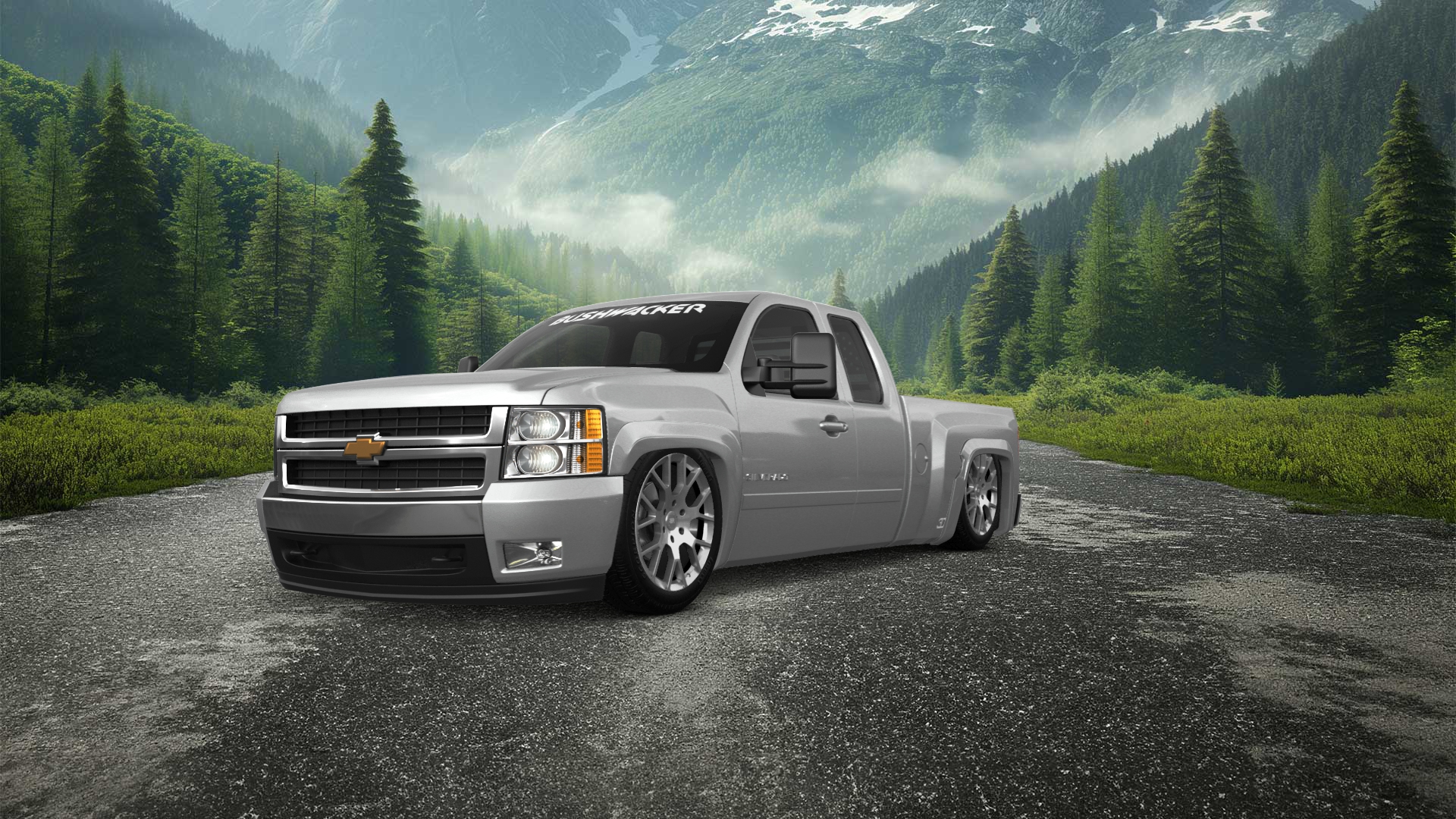 Chevrolet Silverado 1500 6.6 ft box Pickup Truck 2008