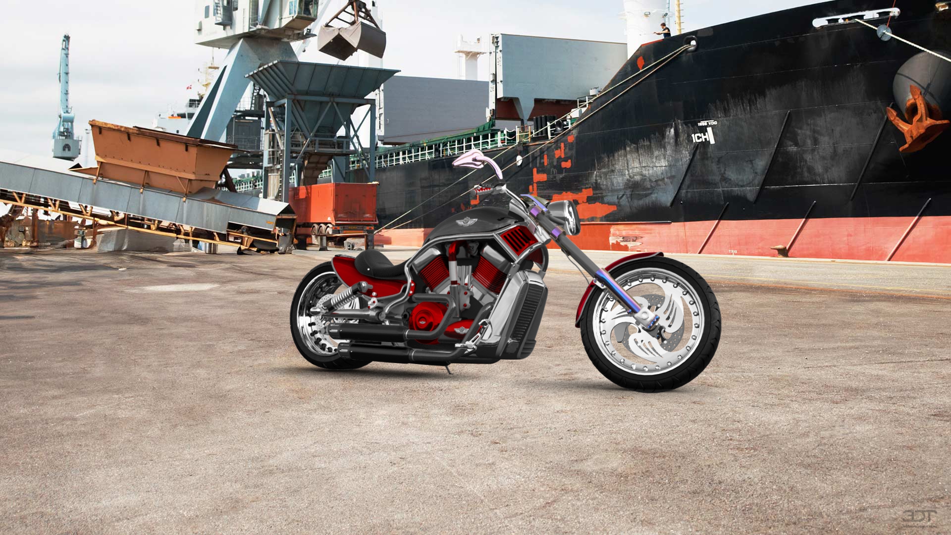 Harley-Davidson Custom Chopper Cruiser 2011 tuning