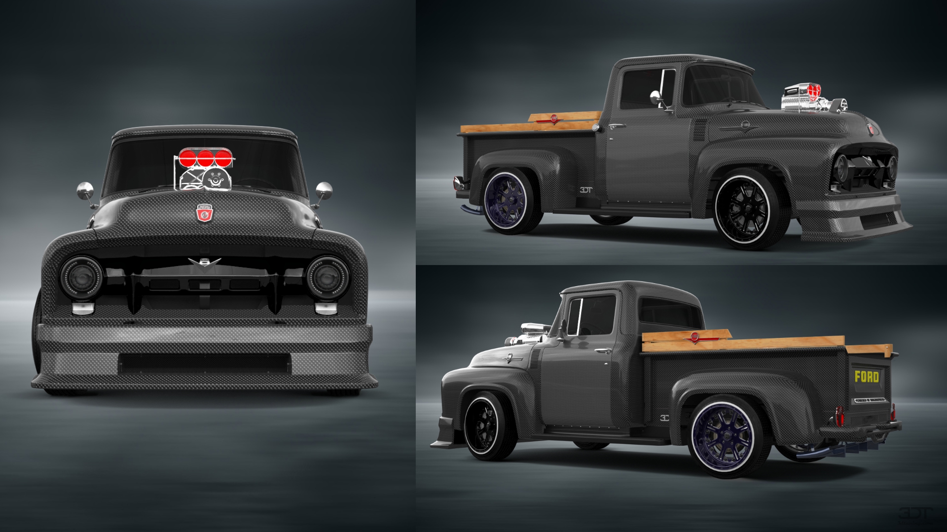Ford F-100 2 Door truck 1956