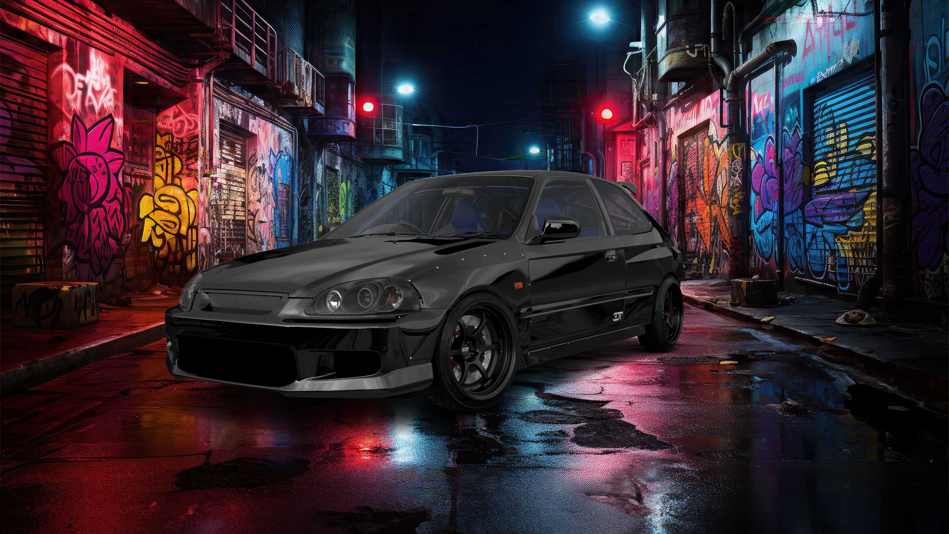 Honda Civic 3 Door Hatchback 1997 tuning