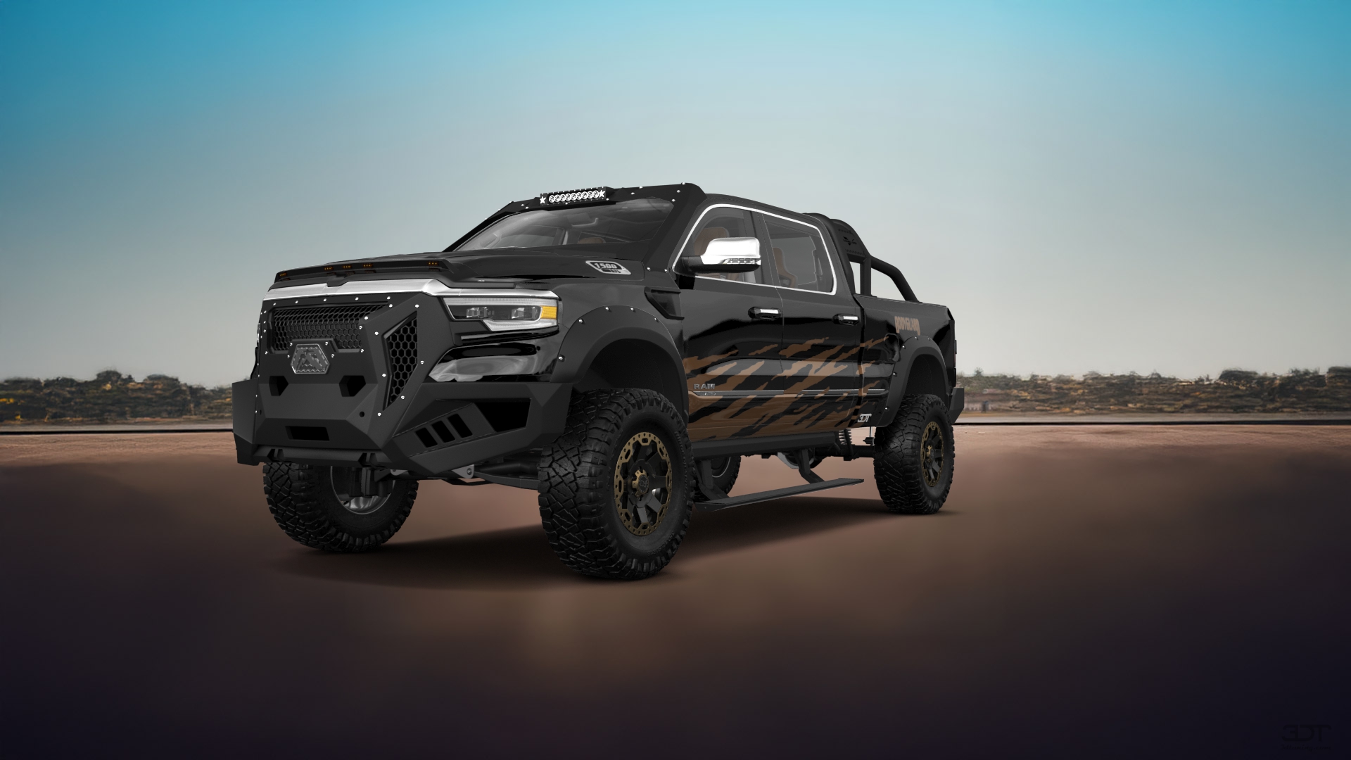 Dodge Ram 1500 Crew Cab 6.4' box 4 Door Truck 2020 tuning