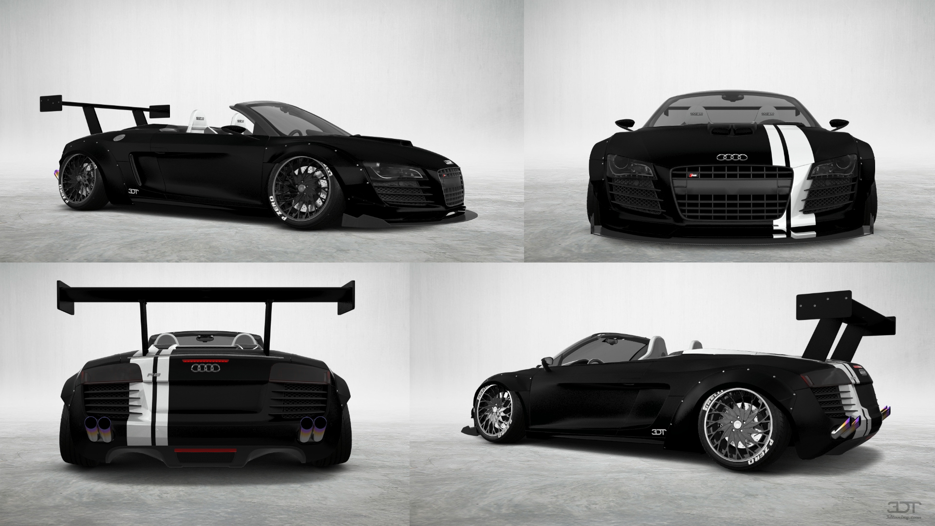 Audi R8 Spyder 2 Door Convertible 2008