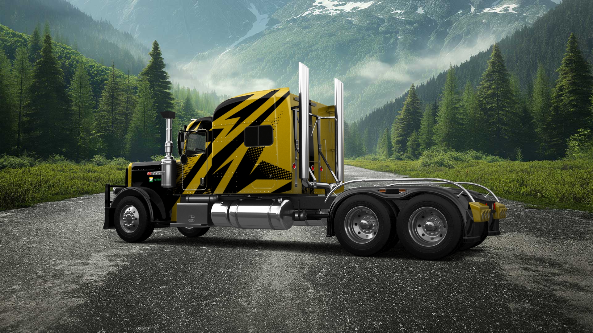 Peterbilt 389 Sleeper Cab Truck 2016