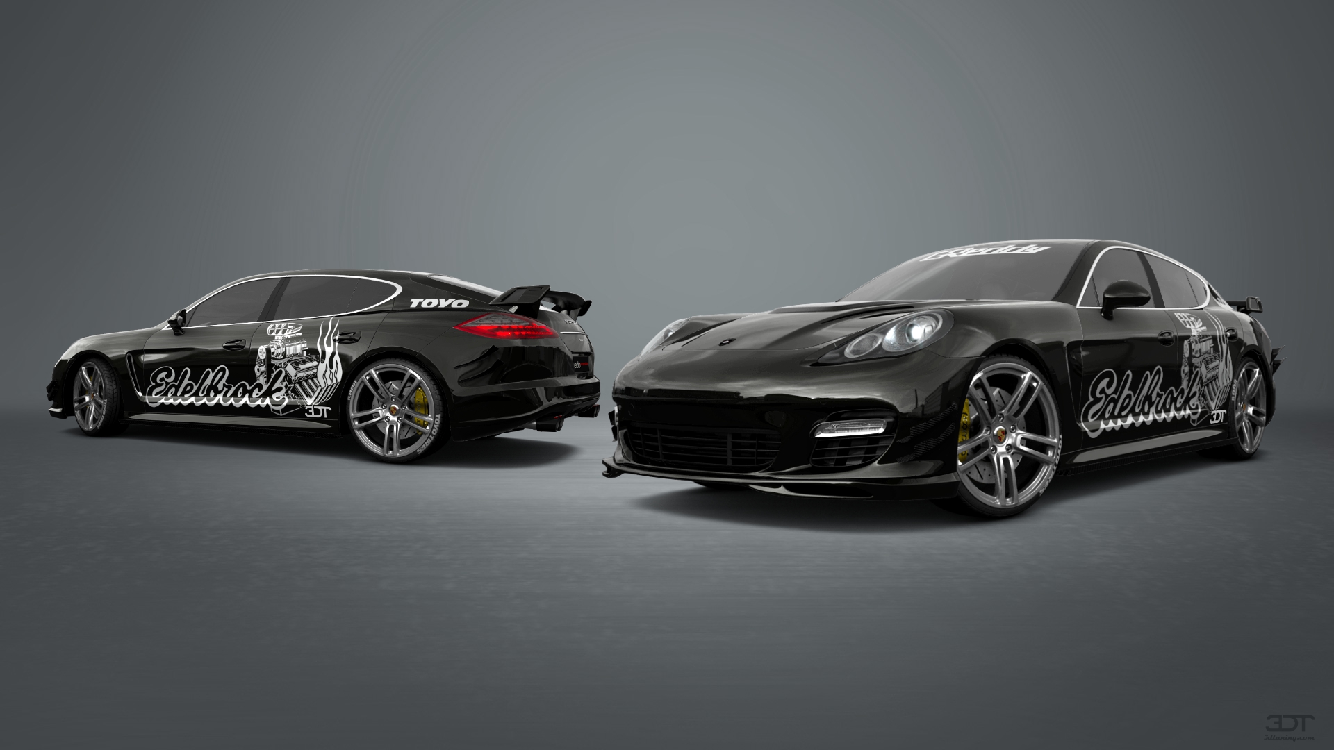 Porsche Panamera 4 door fastback saloon 2011 tuning