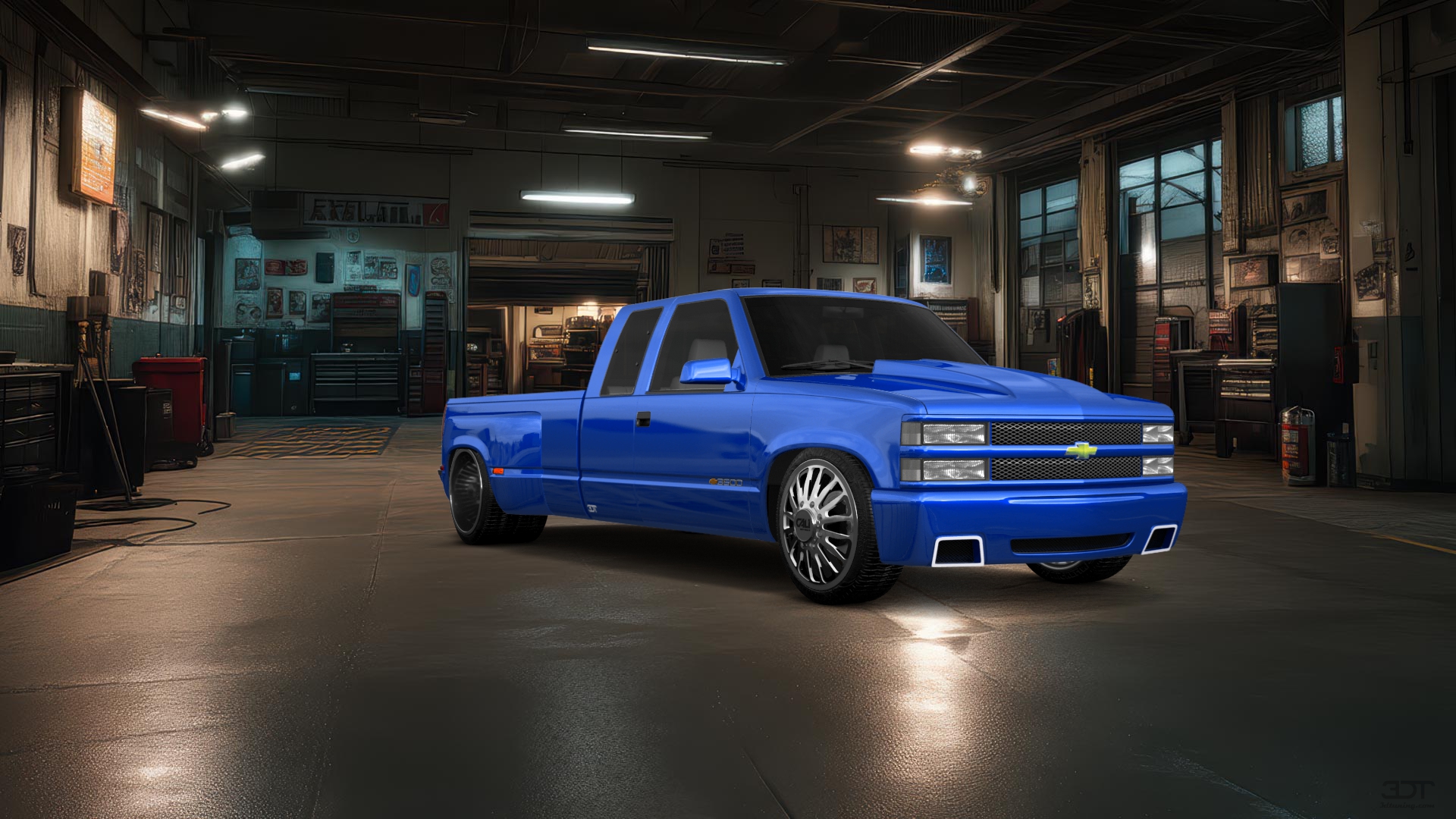 Chevrolet K3500 Extended Cab Pickup Truck 1988 tuning