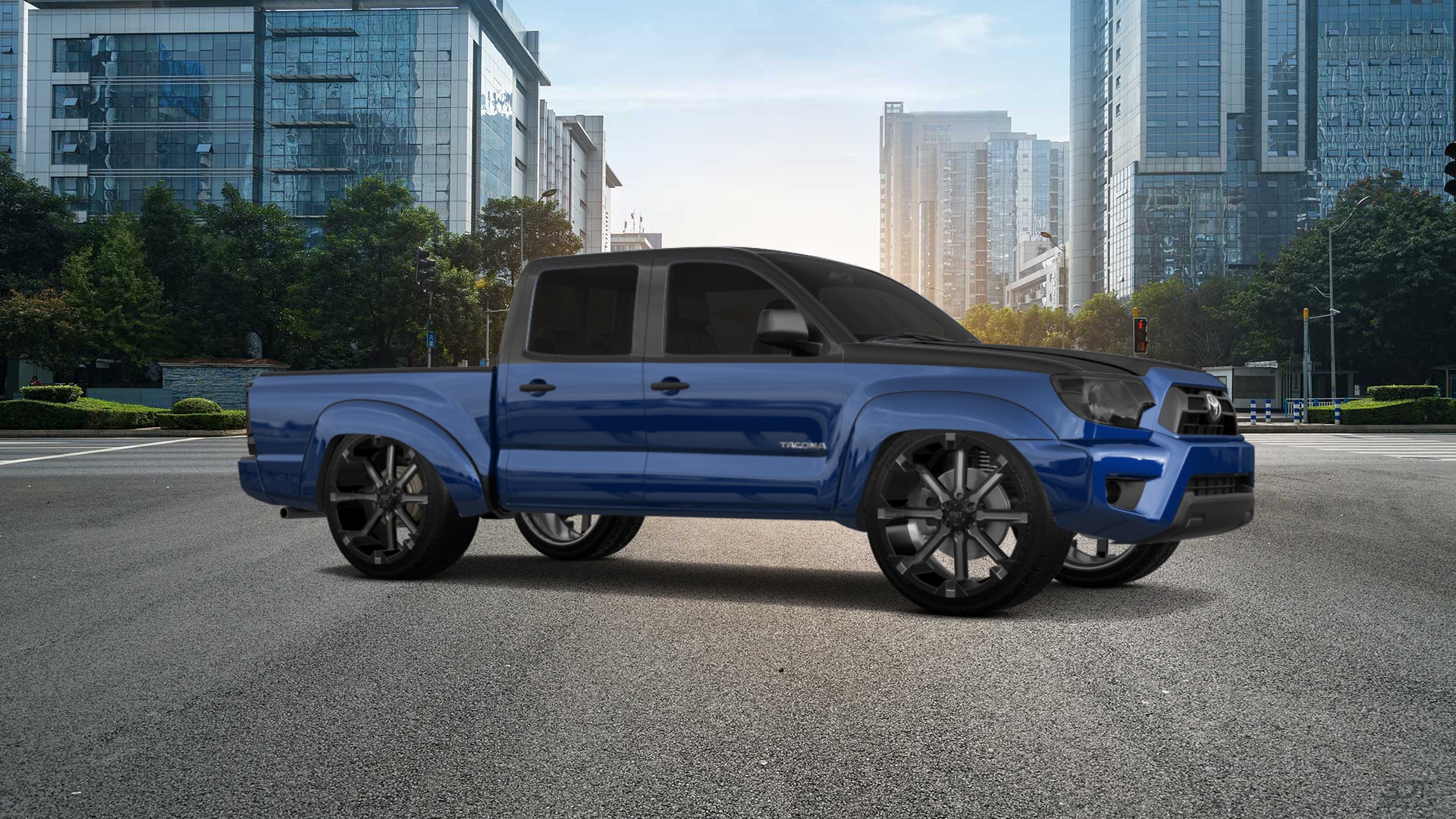 Toyota Tacoma Crew Cab 5.1 ft box 4 Door pickup truck 2012