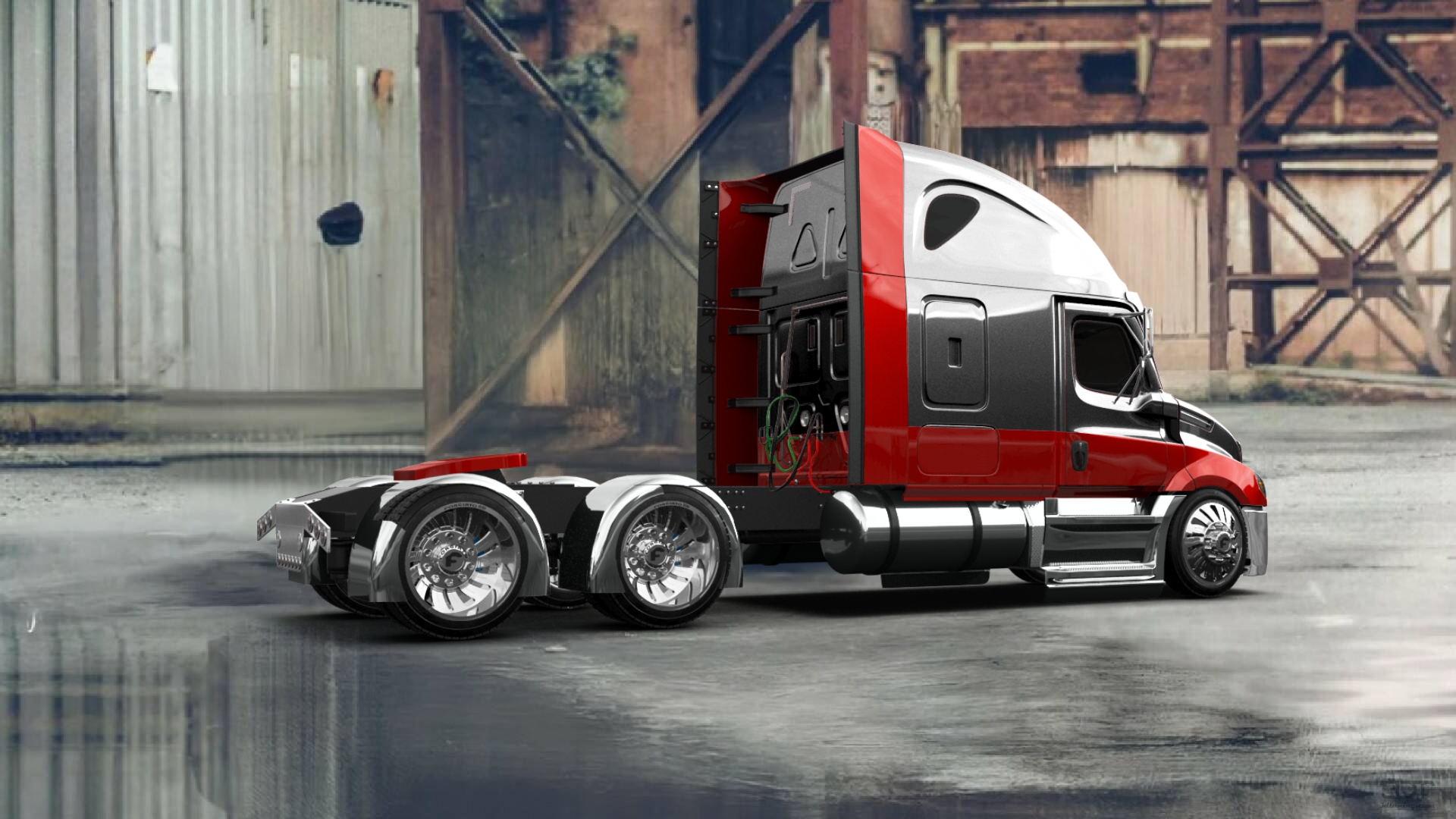 Freightliner Cascadia Sleeper Cab Truck 2018 Images