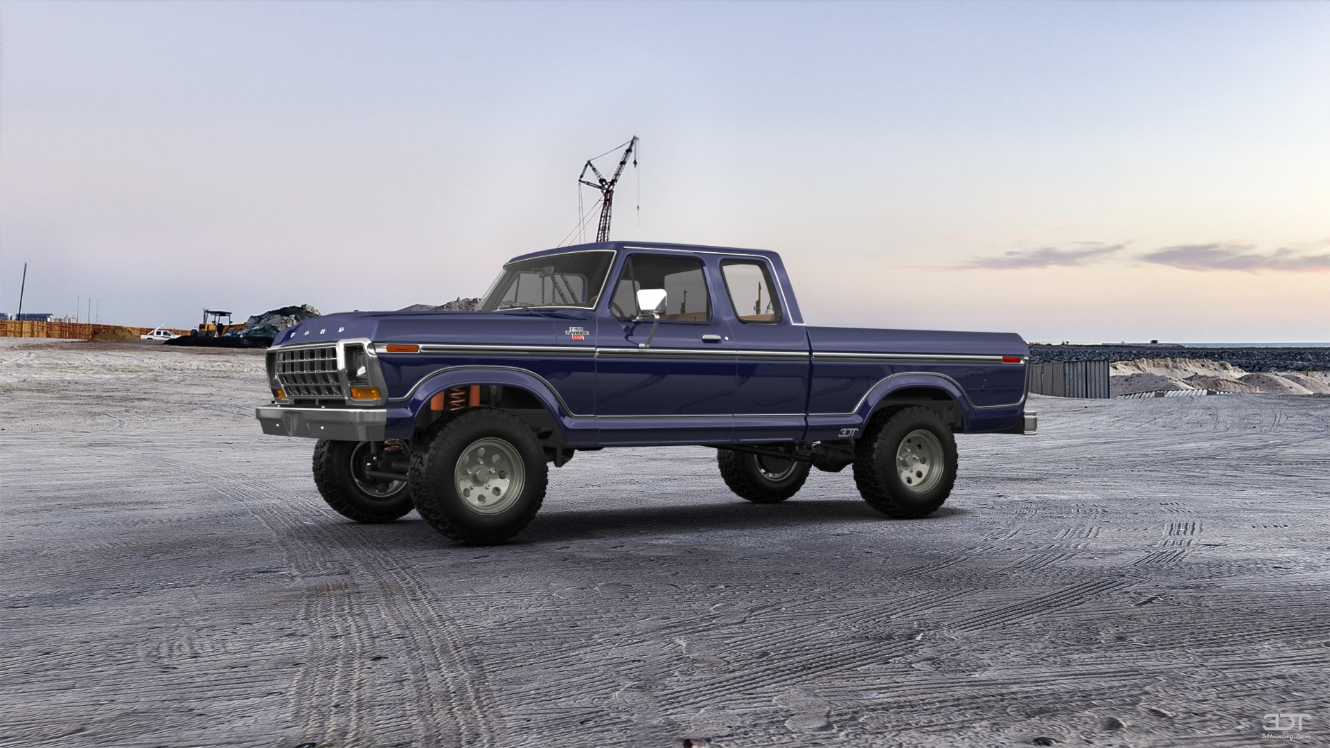 Ford F-150 SuperCab 2 Door pickup truck 1978