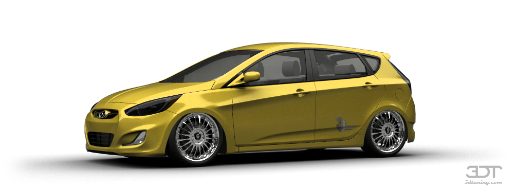 Tuning Hyundai Accent 5 Door Hatchback 2012