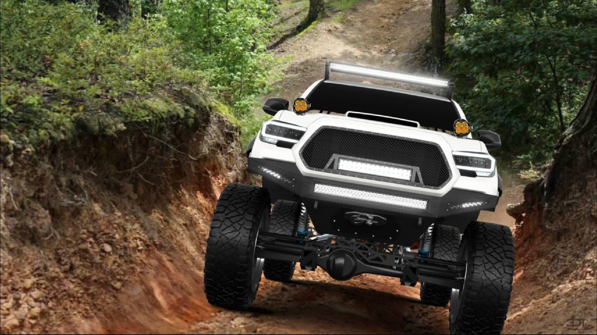 Toyota Tacoma 4 Door pickup truck 2018 tuning