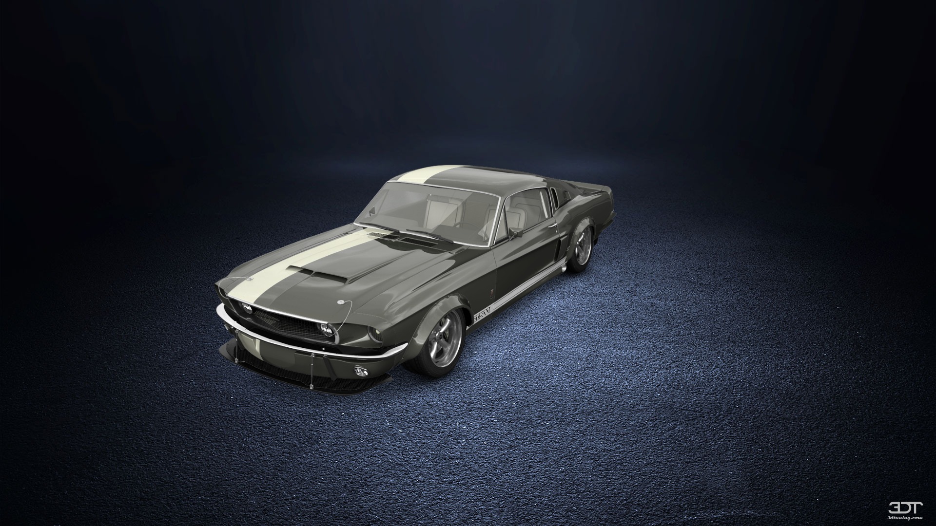 Mustang GT500 2 Door Coupe 1968 tuning