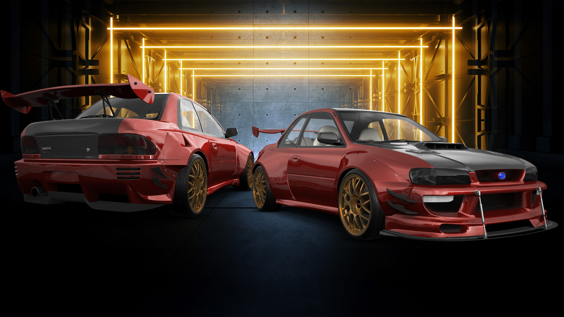 Subaru Impreza WRX STI 22B 2 Door Coupe 2000