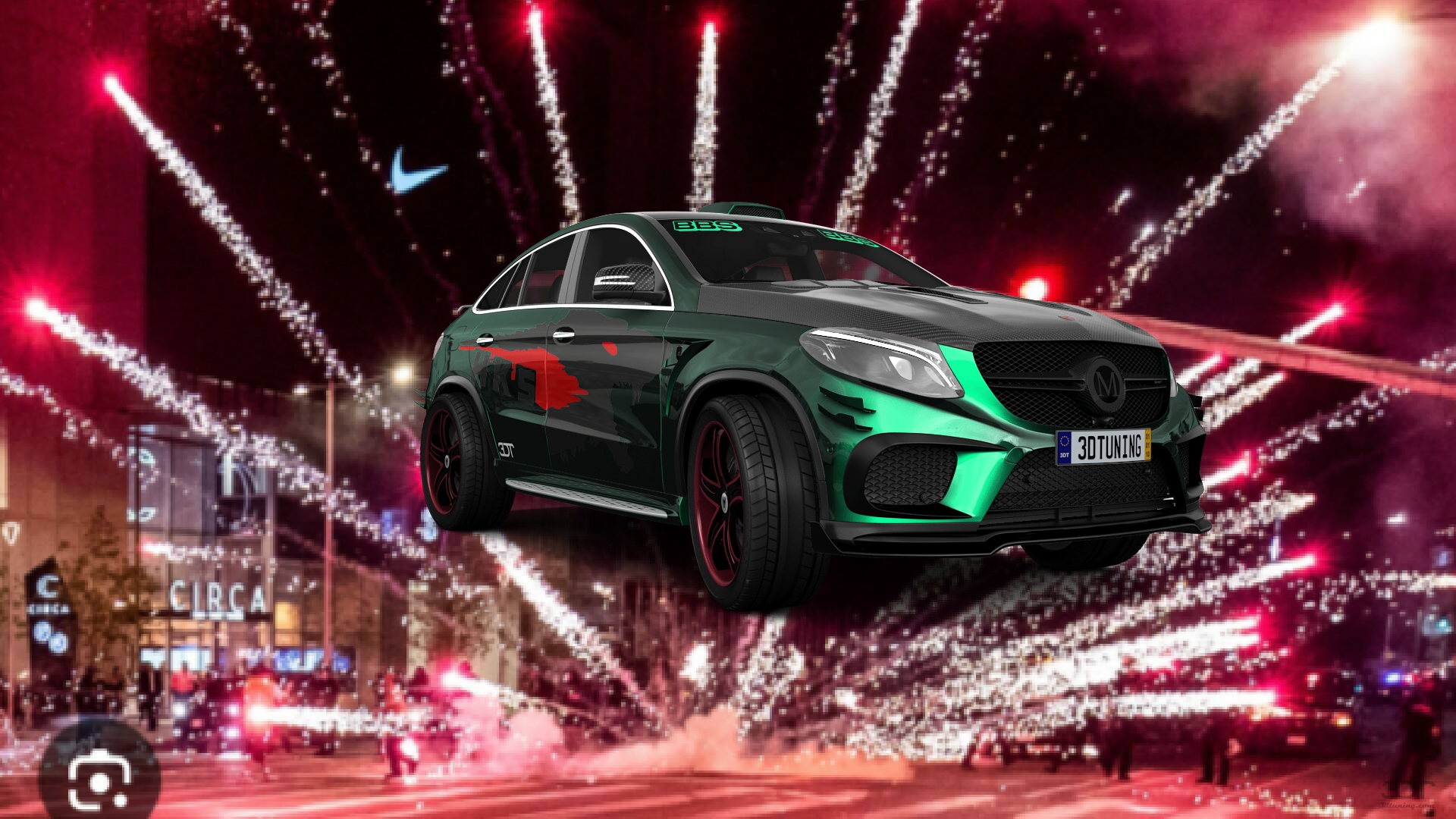 Mercedes GLE Coupe SUV 2016 tuning