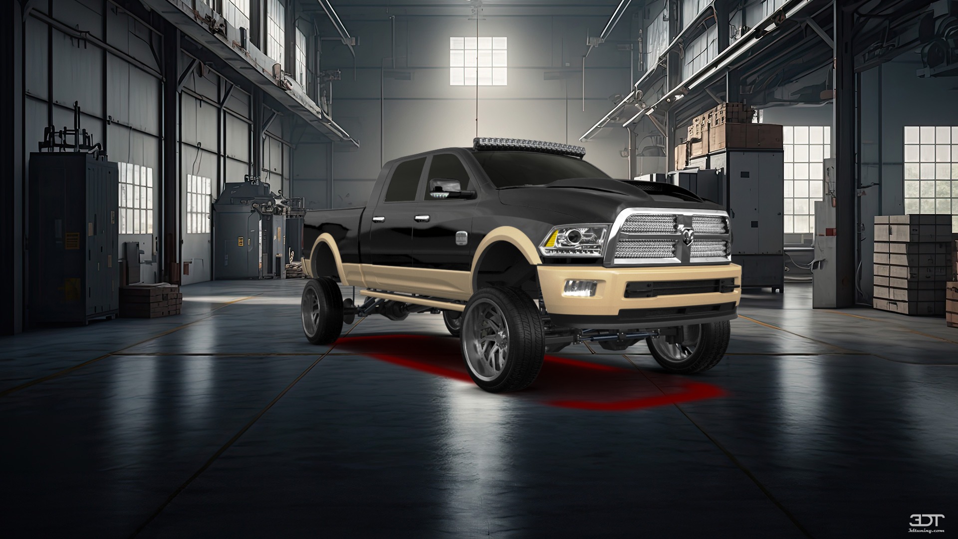 Dodge Ram 2500 Mega Cab 6.4 ft box 4 Door pickup truck 2010